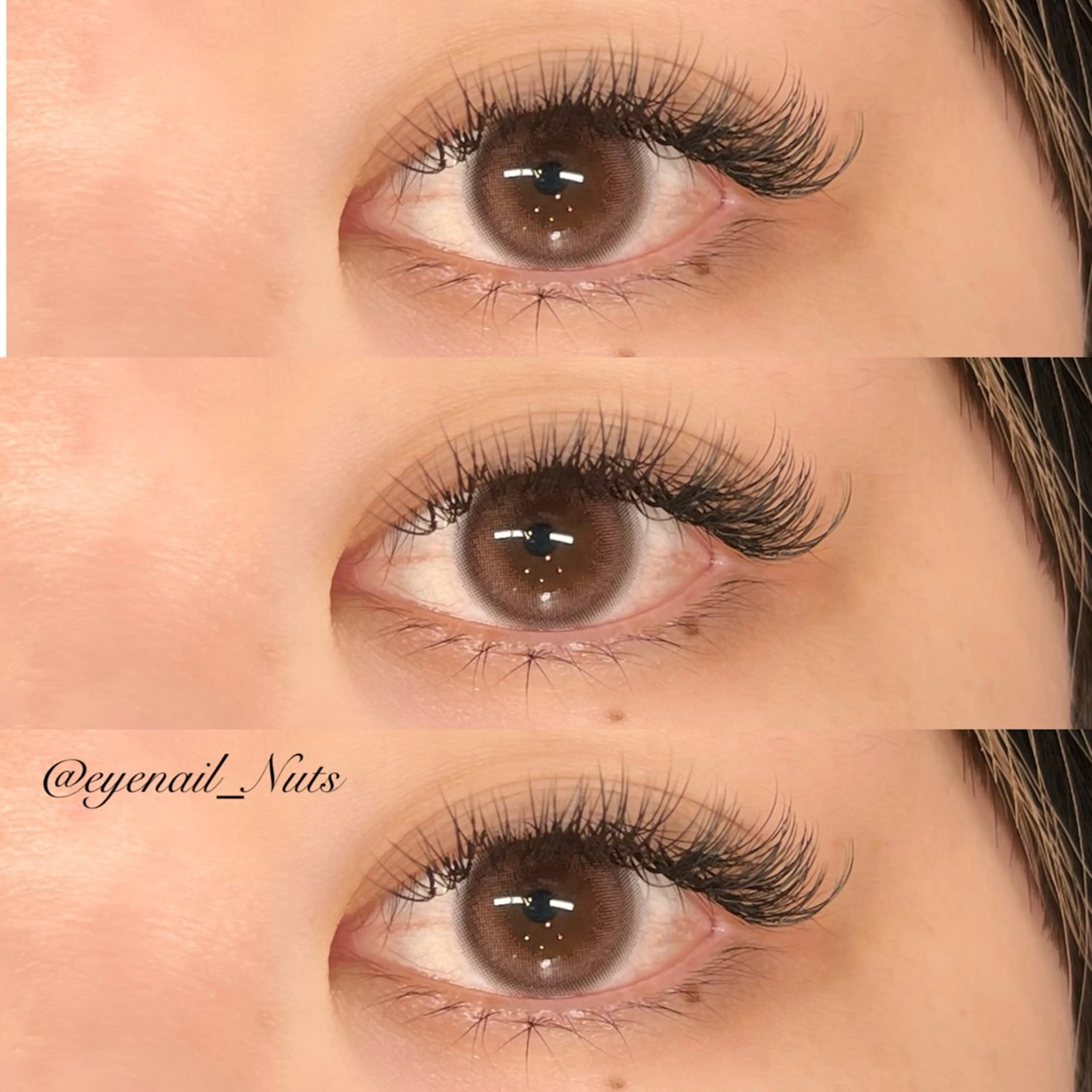 マツエク・マツパ フラットラッシュ マツエク 土居 夏美のマツエク・マツパデザイン