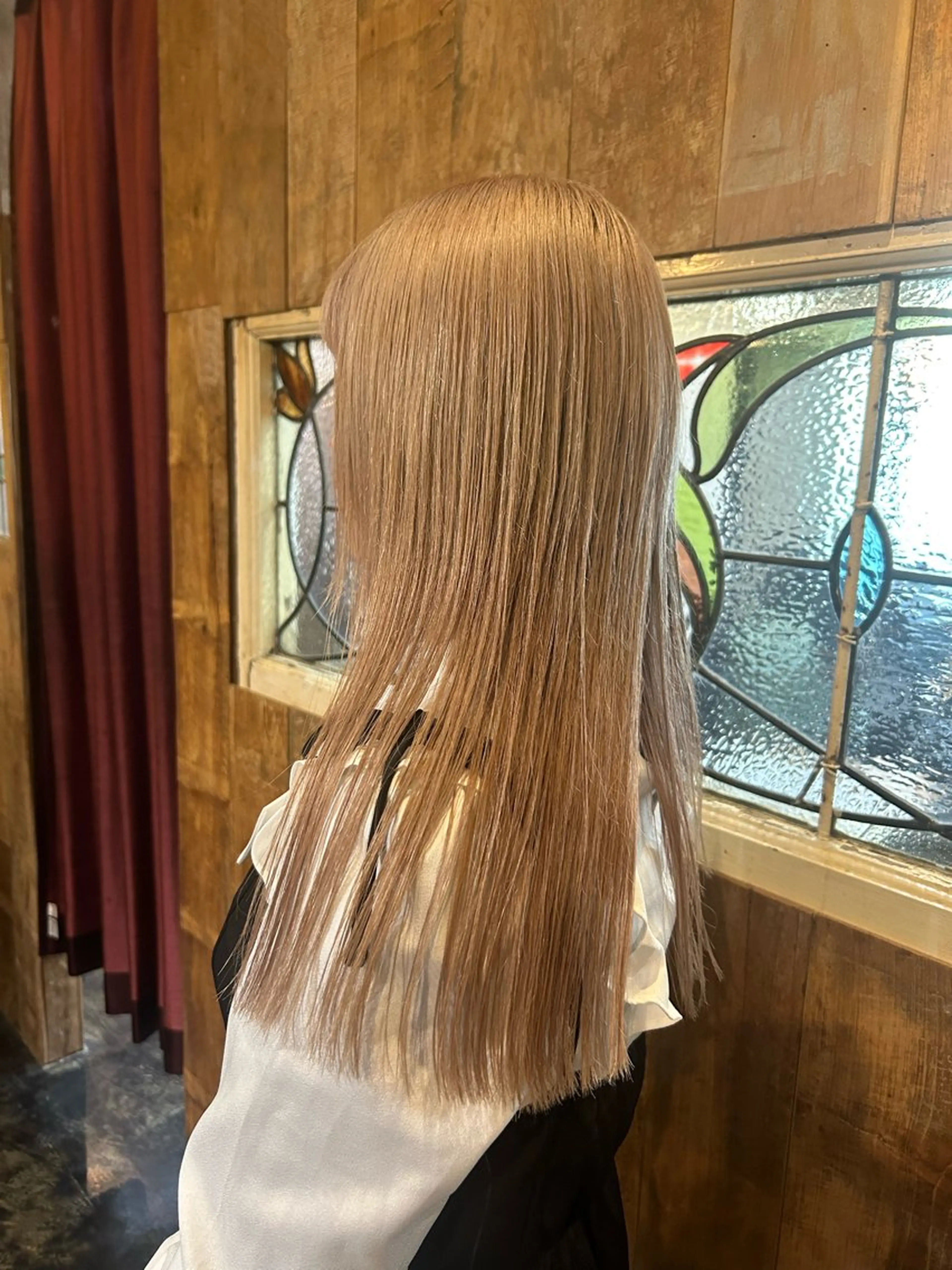 セミロング ヘアカラー L STUDIO所属・ハイトーン/ブリーチ 🧁soraのヘアスタイル