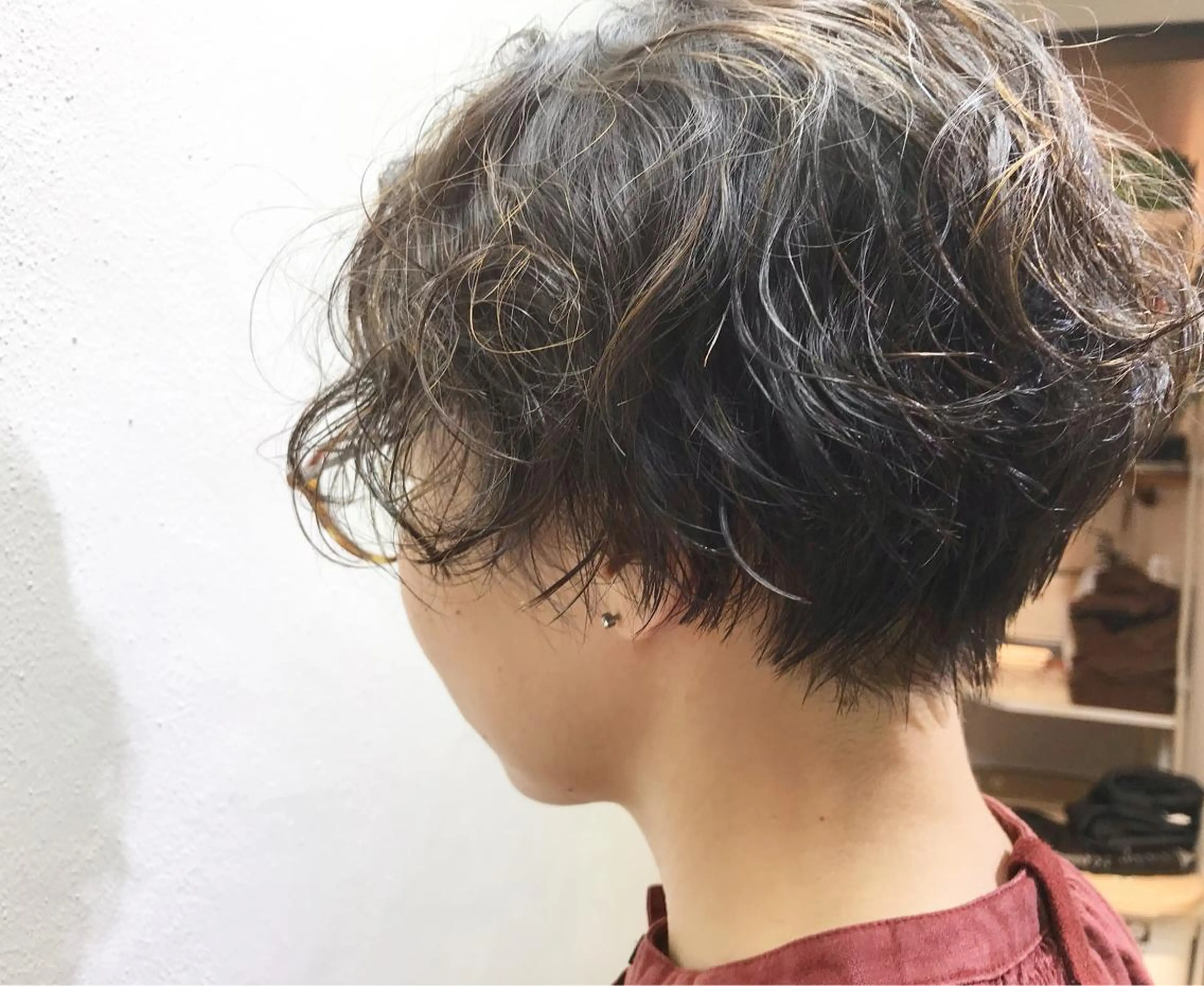 ショート パーマ カット パーマ トリートメント 下北沢 soiのヘアスタイル