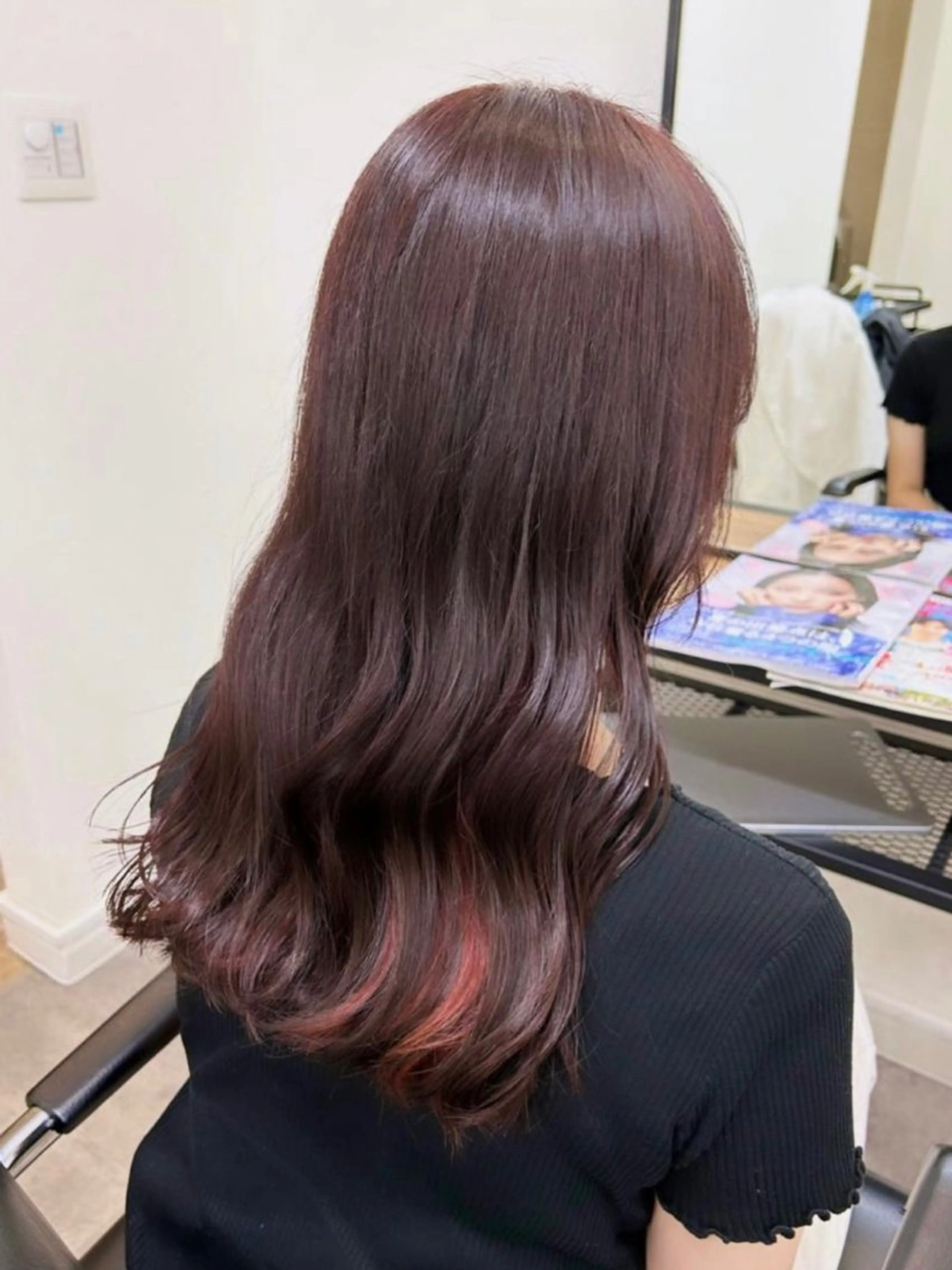 セミロング ambiance amiのヘアスタイル