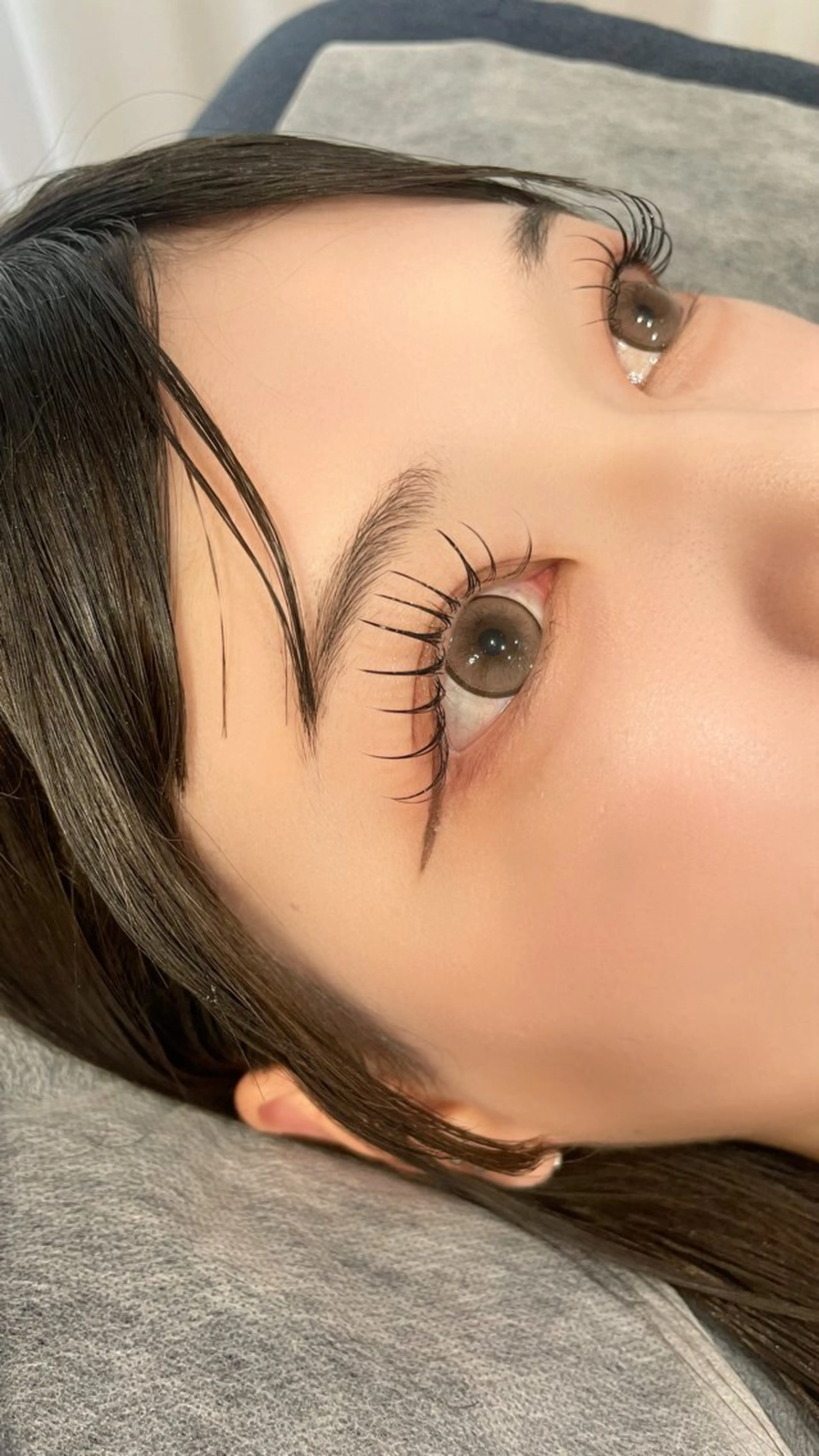 マツエク・マツパ 韓国風マツエク ナチュラル パリジェンヌラッシュリフト hair terrace M所属・郡山/透明感カラー /馬場アンドレアのヘアスタイル