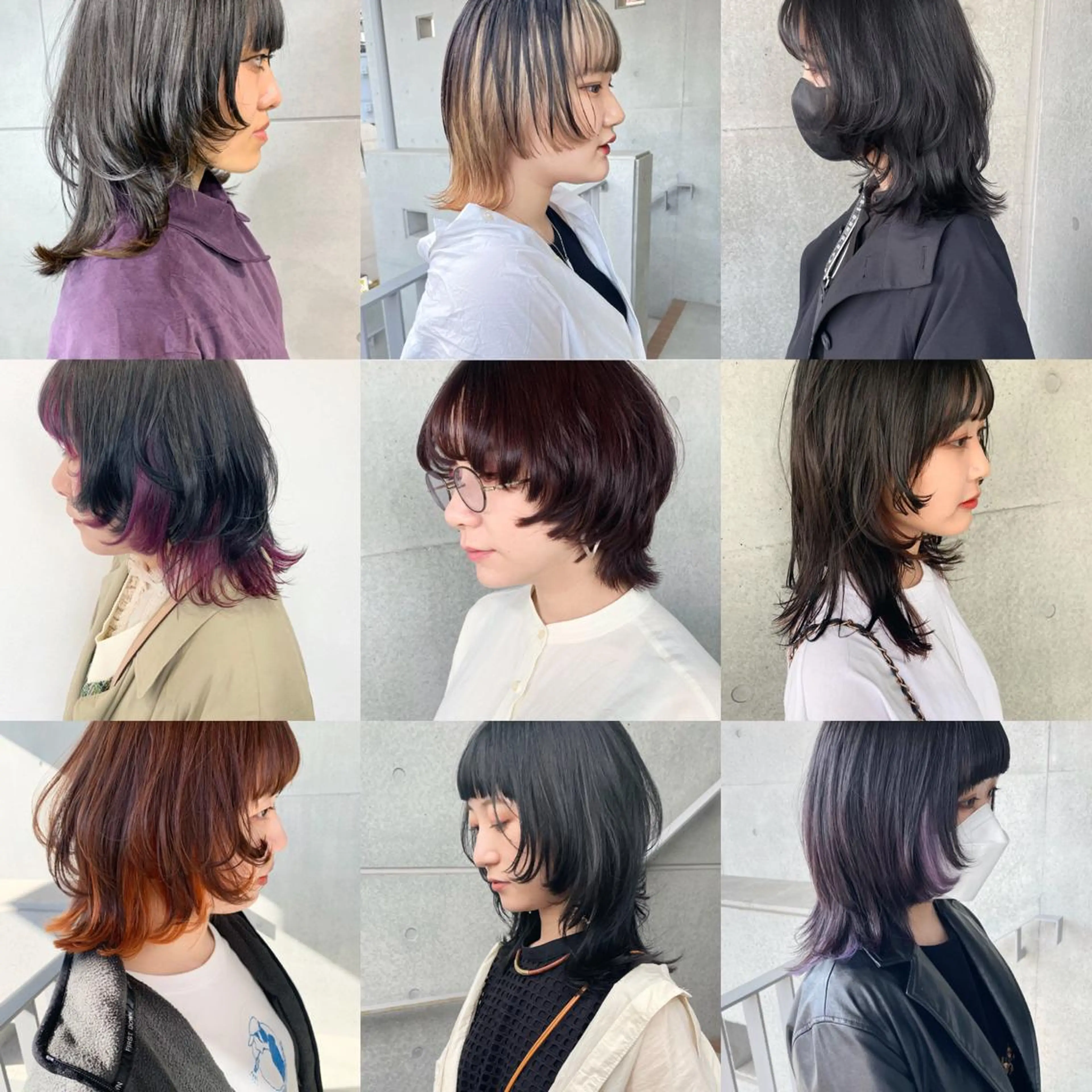 ショート カラー ウルフカット 高円寺 🎨manami🎨のヘアスタイル