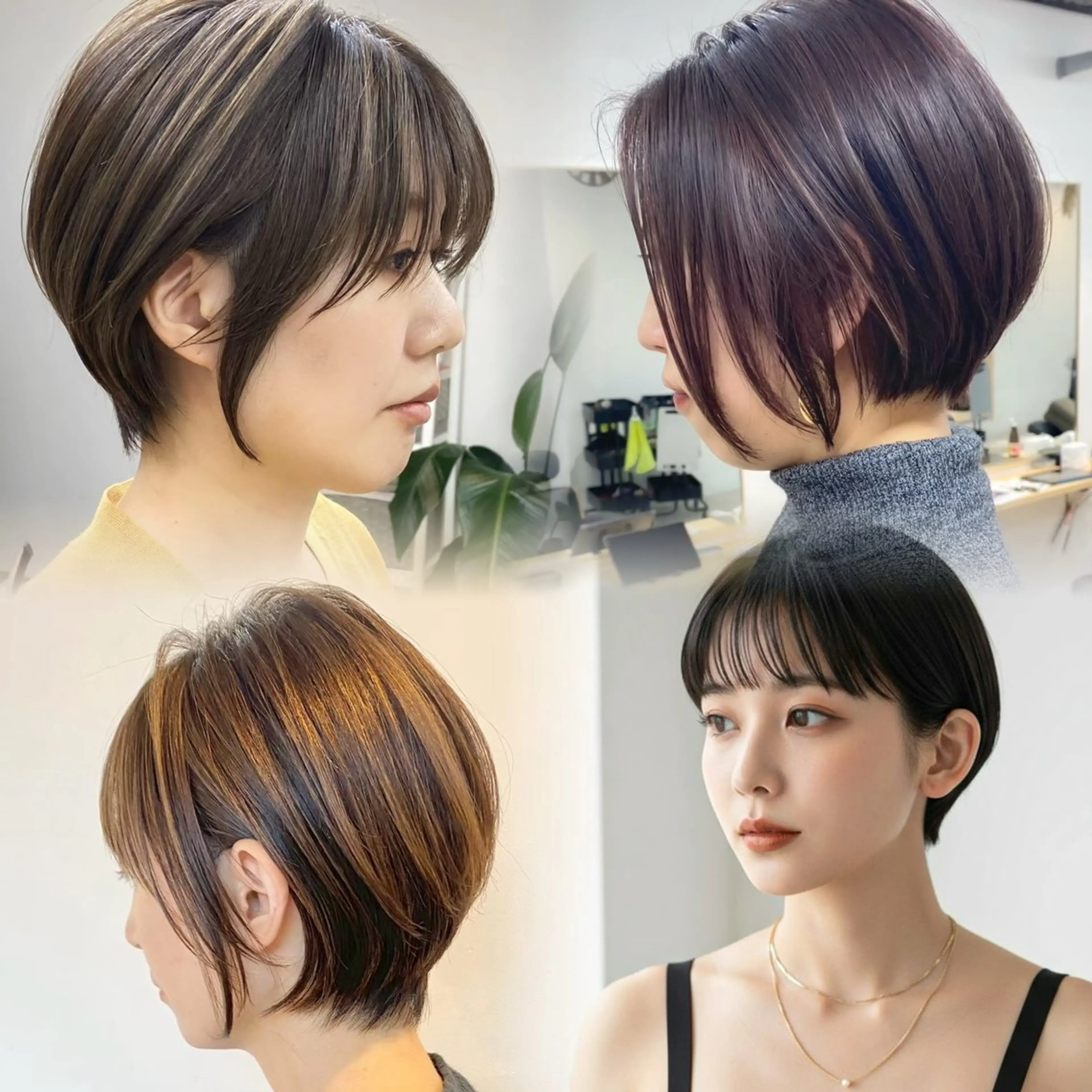 ショート くびれヘア ショートヘア toto./ NICHIKAのヘアスタイル