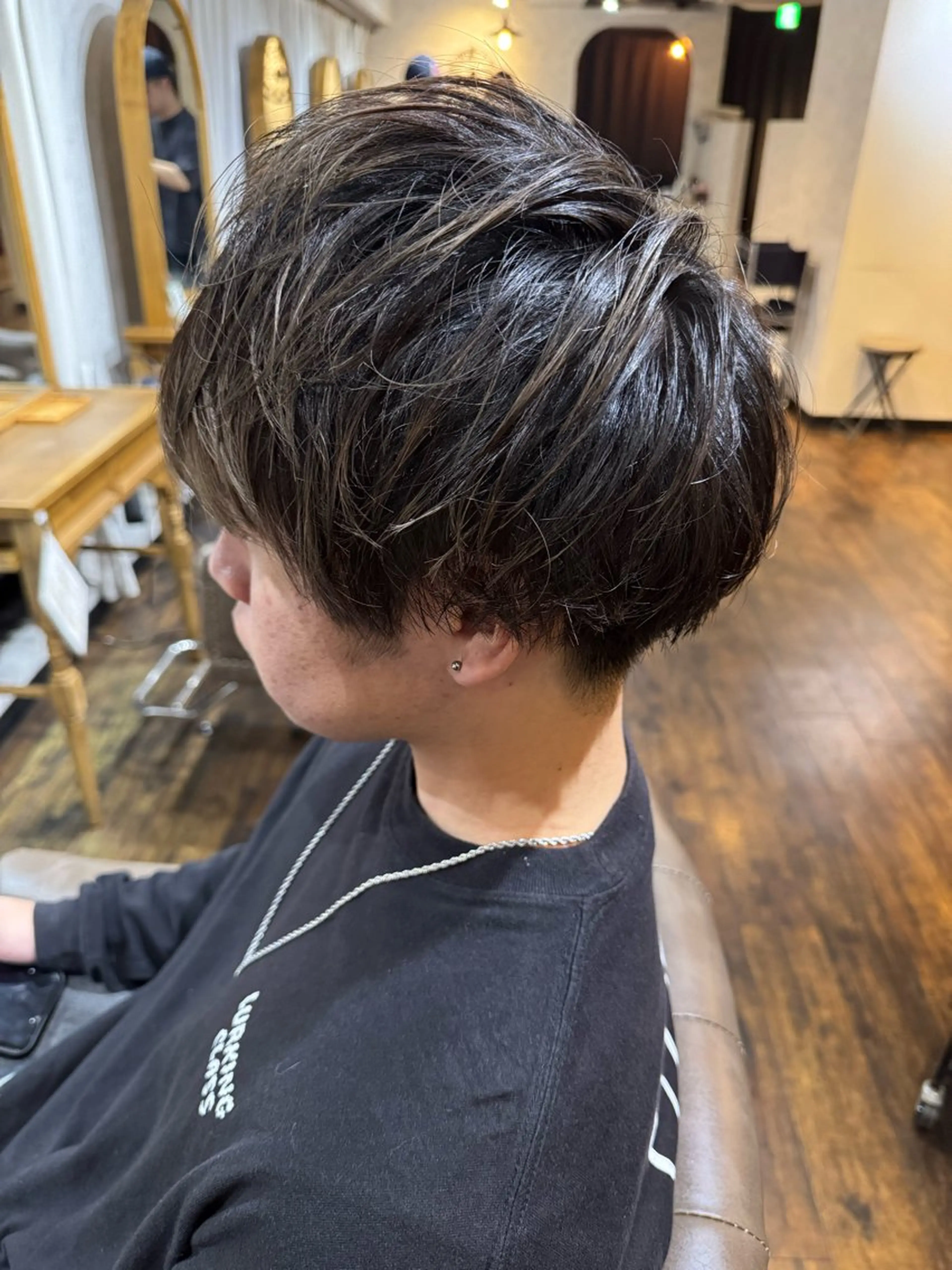 カラー メンズ 松永 かずきのヘアスタイル