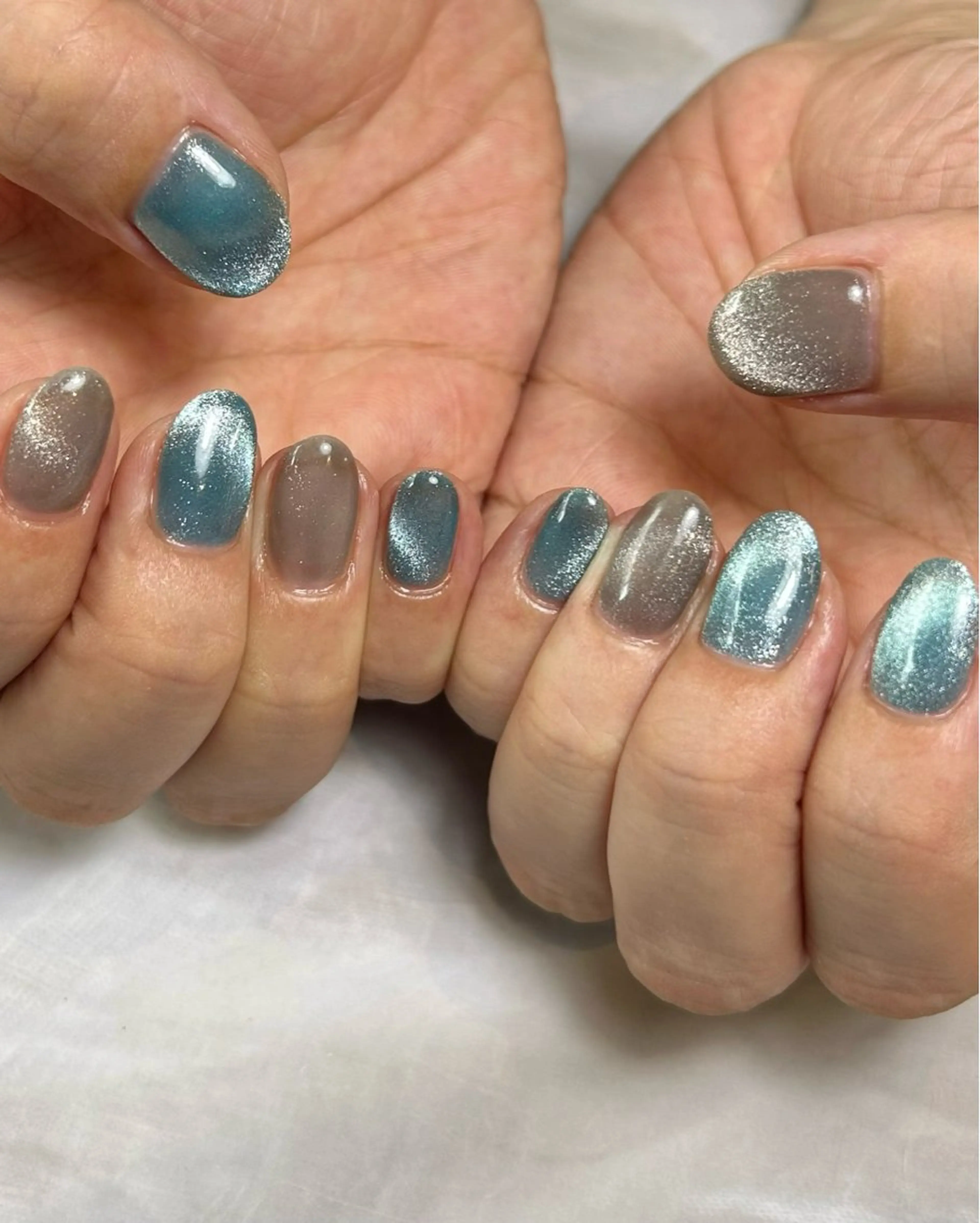 ネイル ワンカラーネイル ハンドネイル Reflection marikoのネイルデザイン