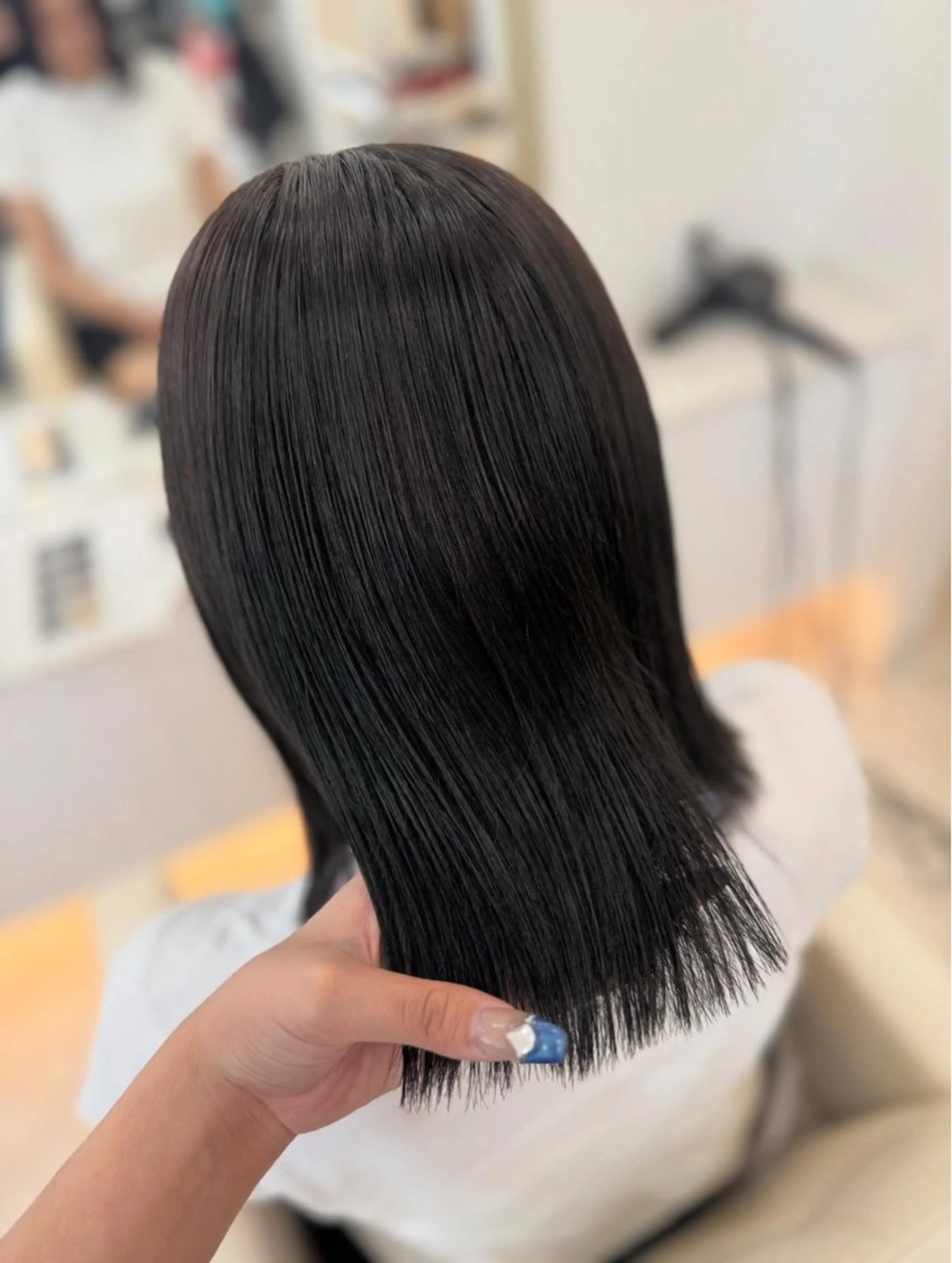 ワンカラー（顎）の写真