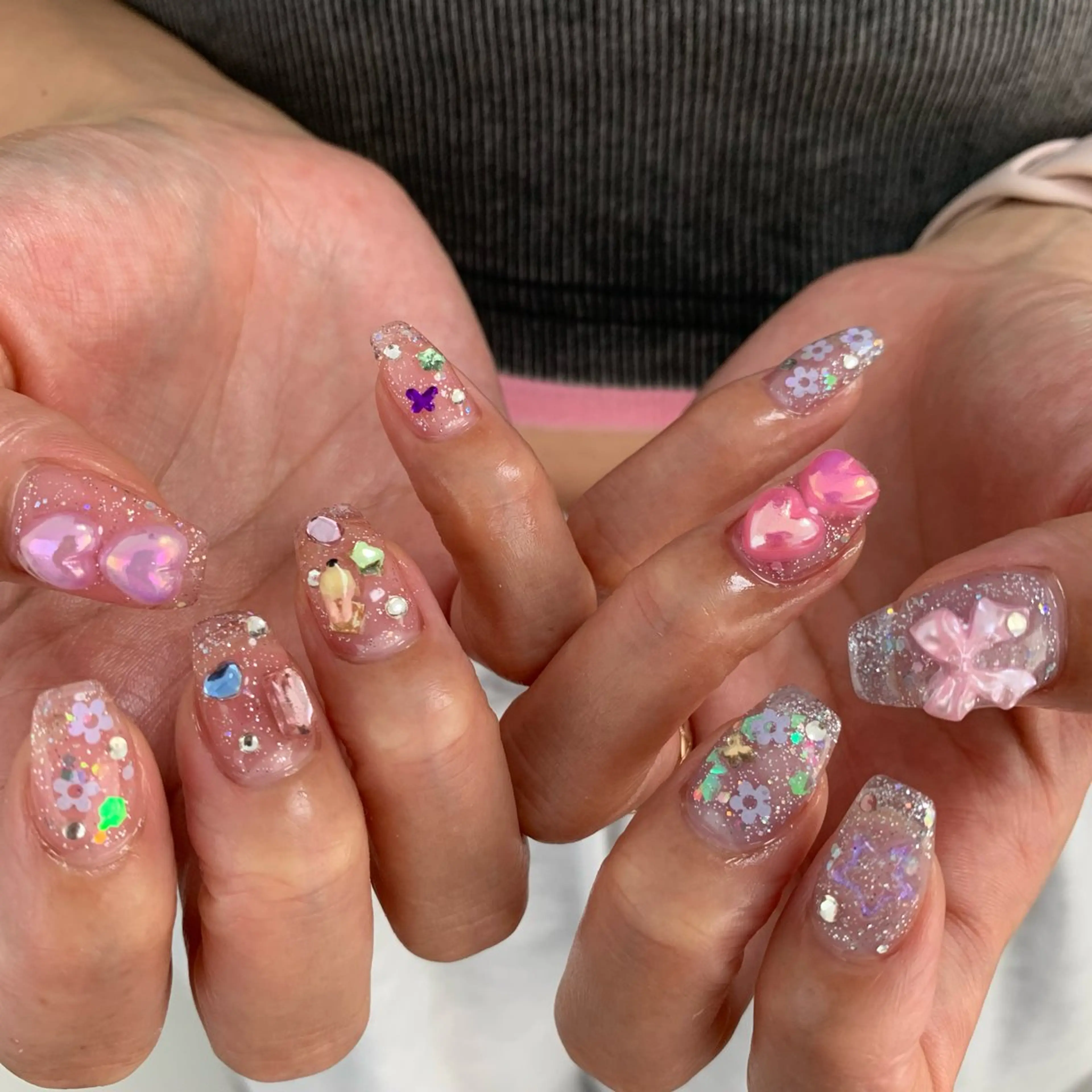 10本アートの写真