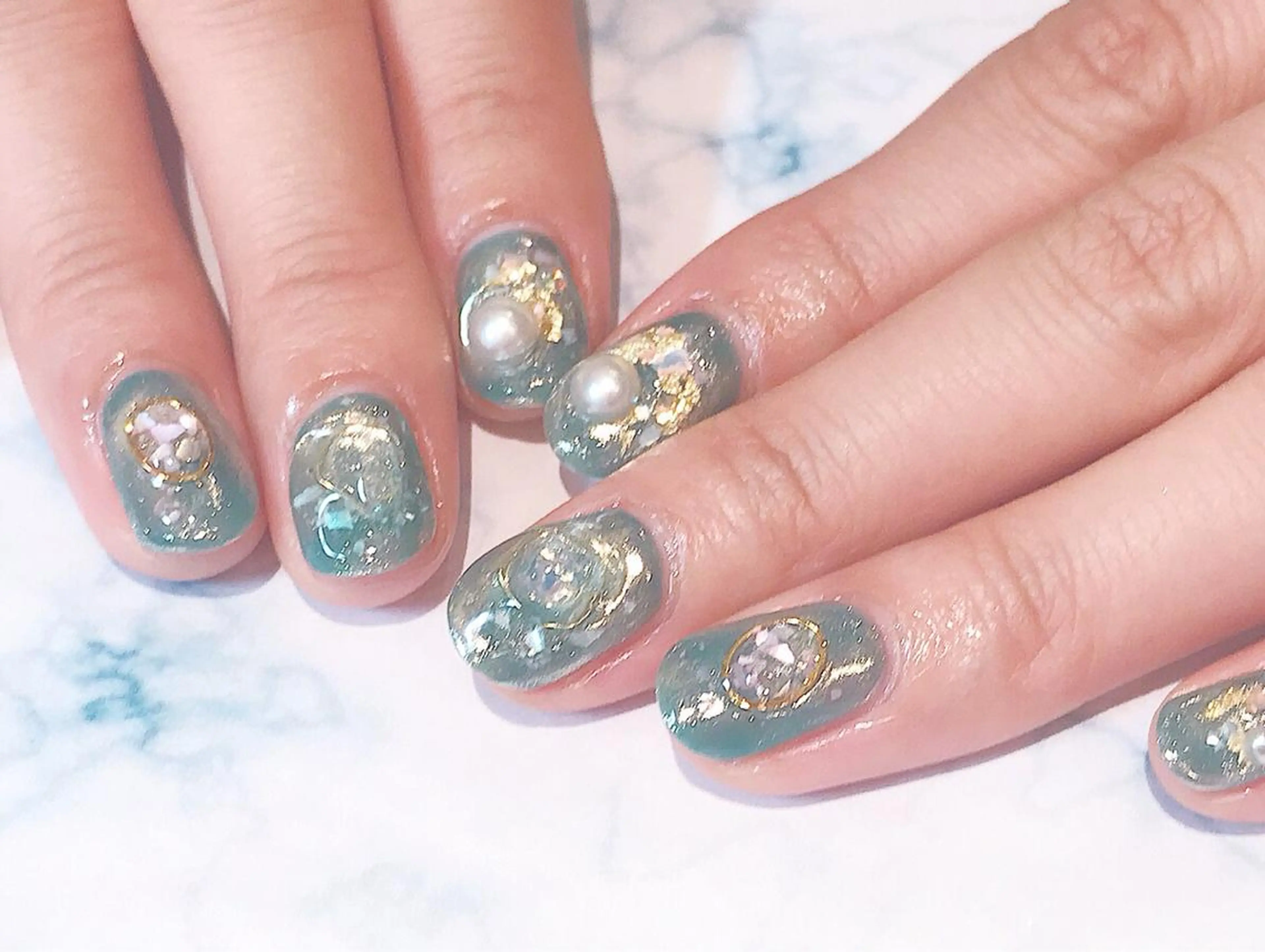 ネイル ハンドネイル LUKE所属・もとまつ さちこのネイルデザイン