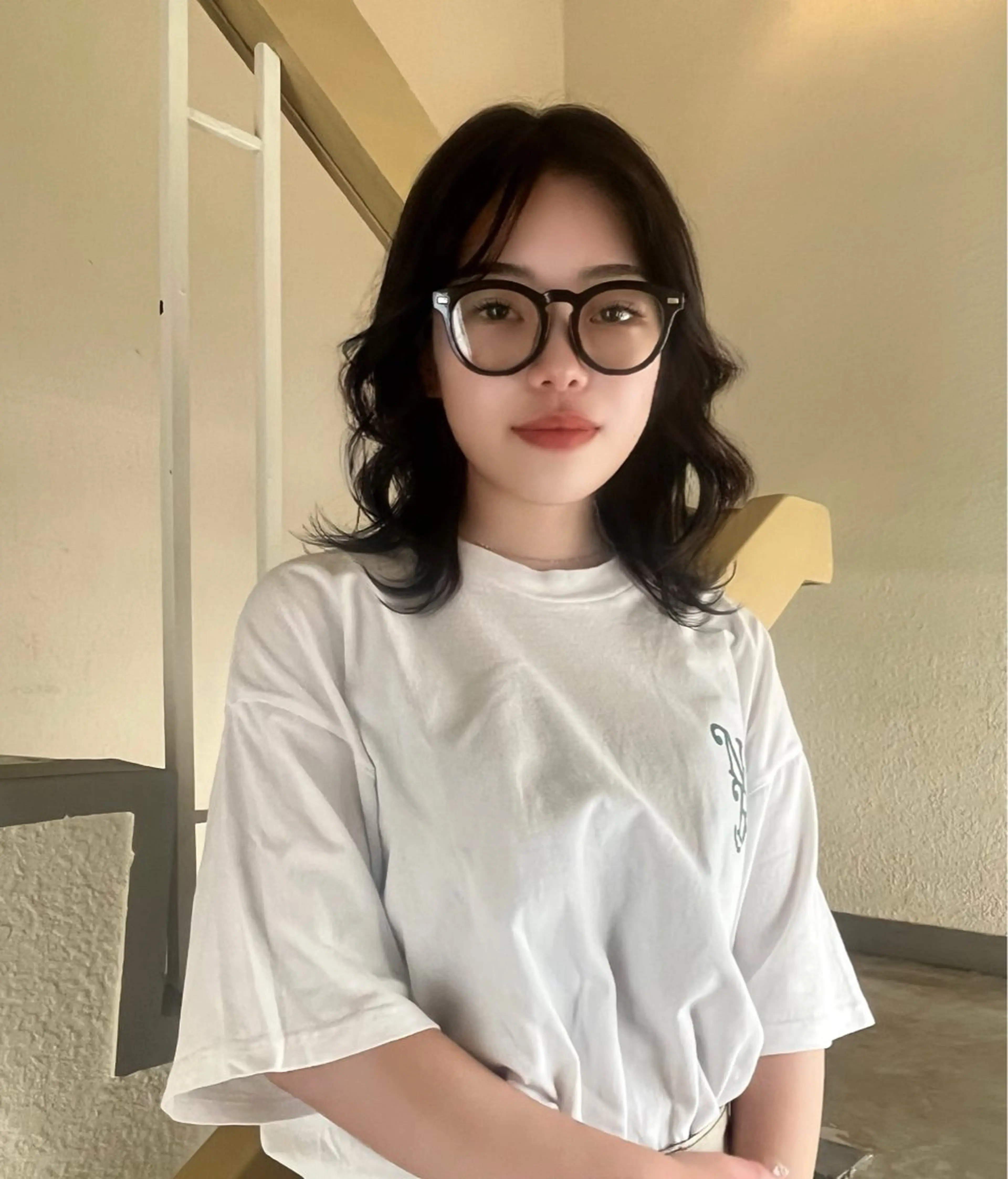 セミロング カラー sliver ・siki /YUIのヘアスタイル