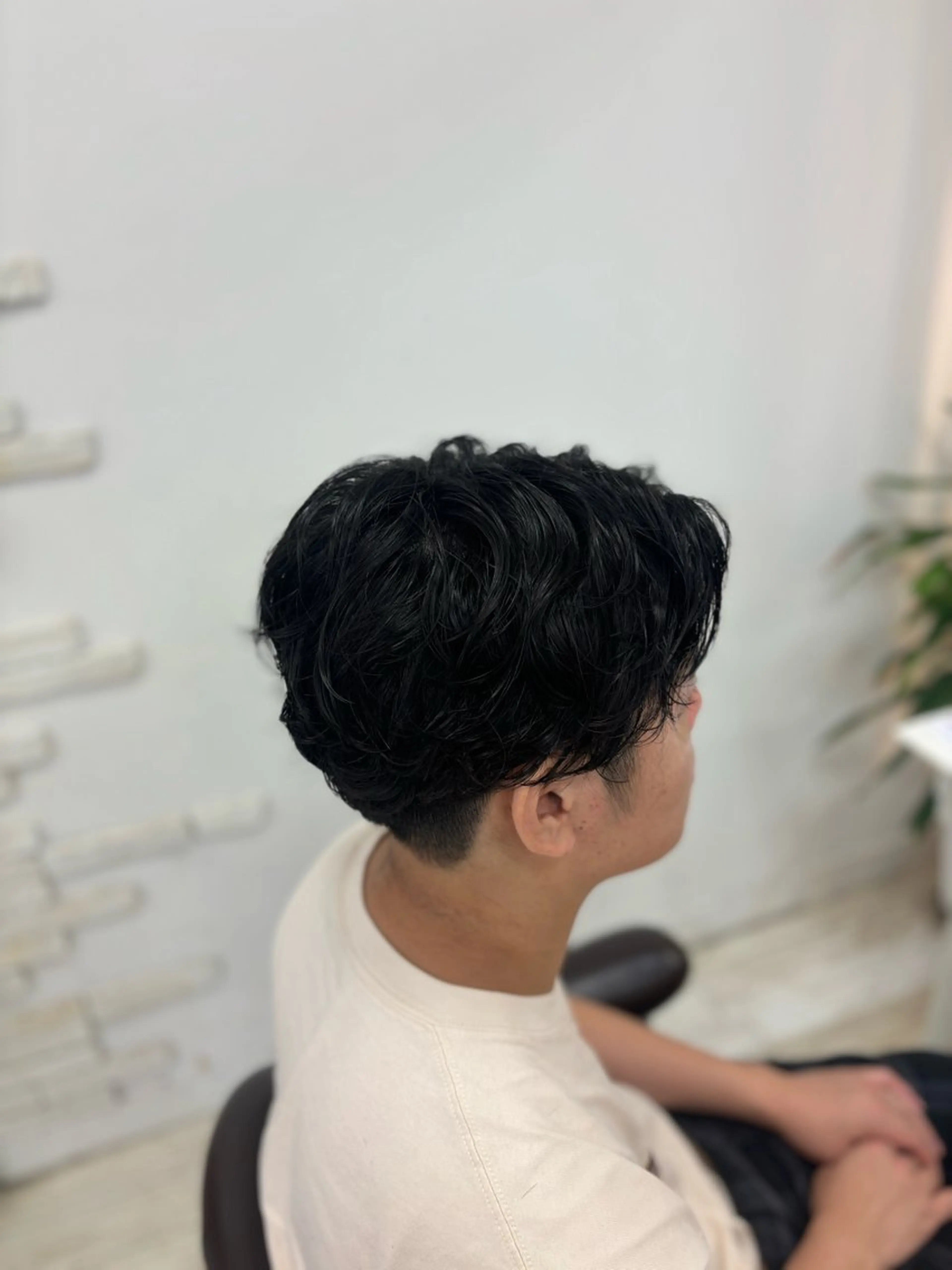 メンズ カット パーマ KEEN.渋沢/ 横溝小夏のヘアスタイル