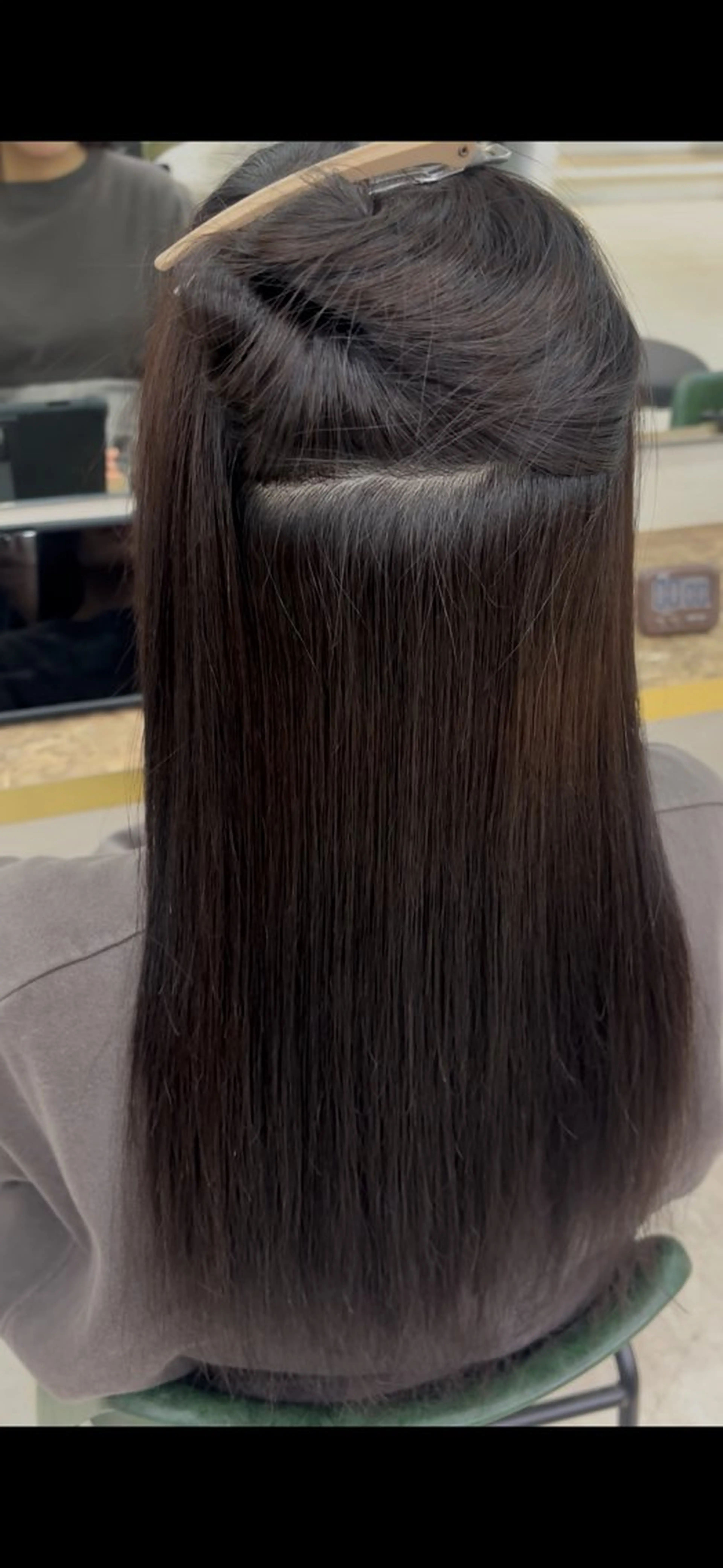 ロング 縮毛矯正 さら艶ストレート ✨️🫧コッシーのヘアスタイル