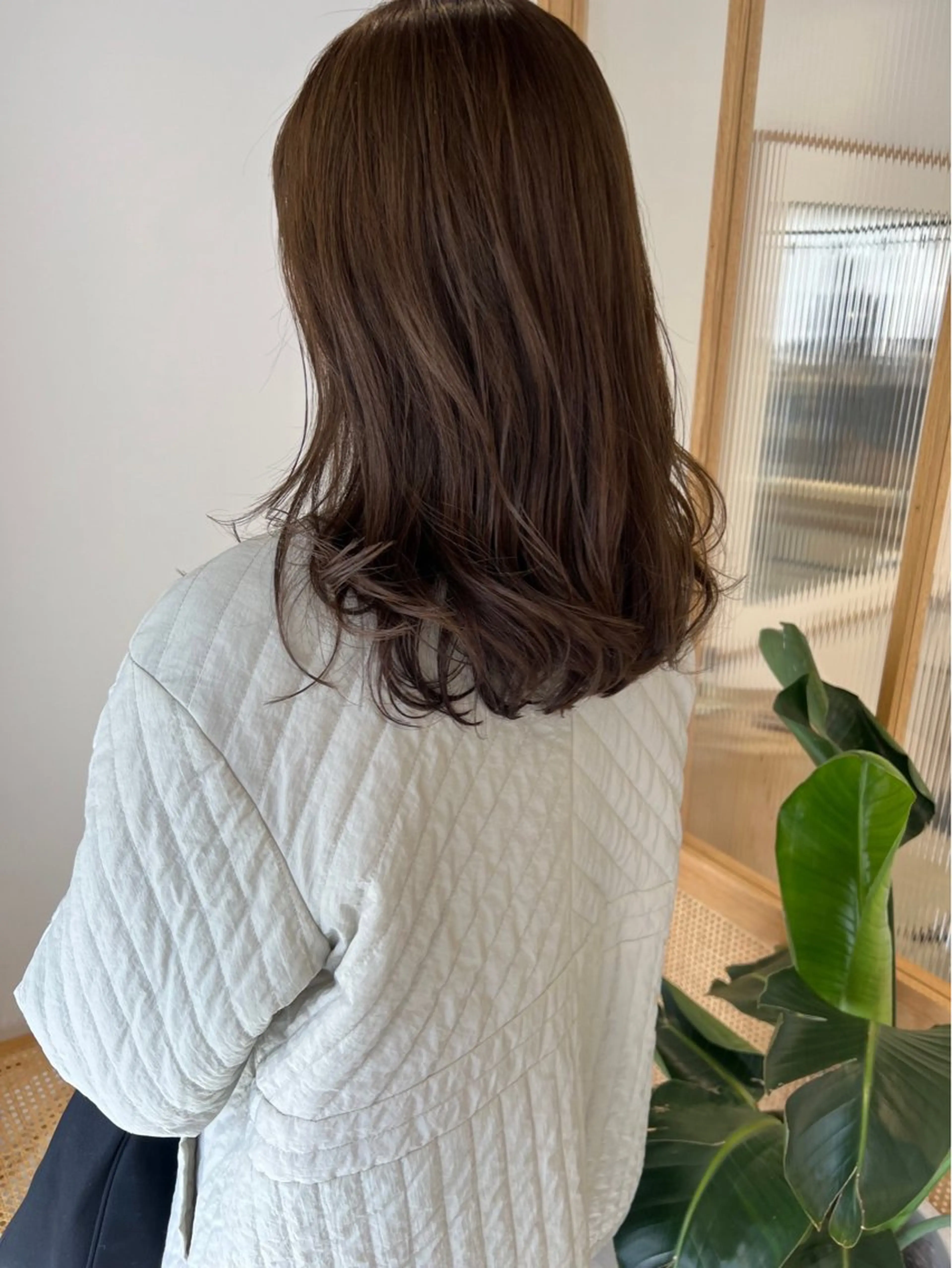 ミディアム knock所属・knock　國友 華乃のヘアスタイル