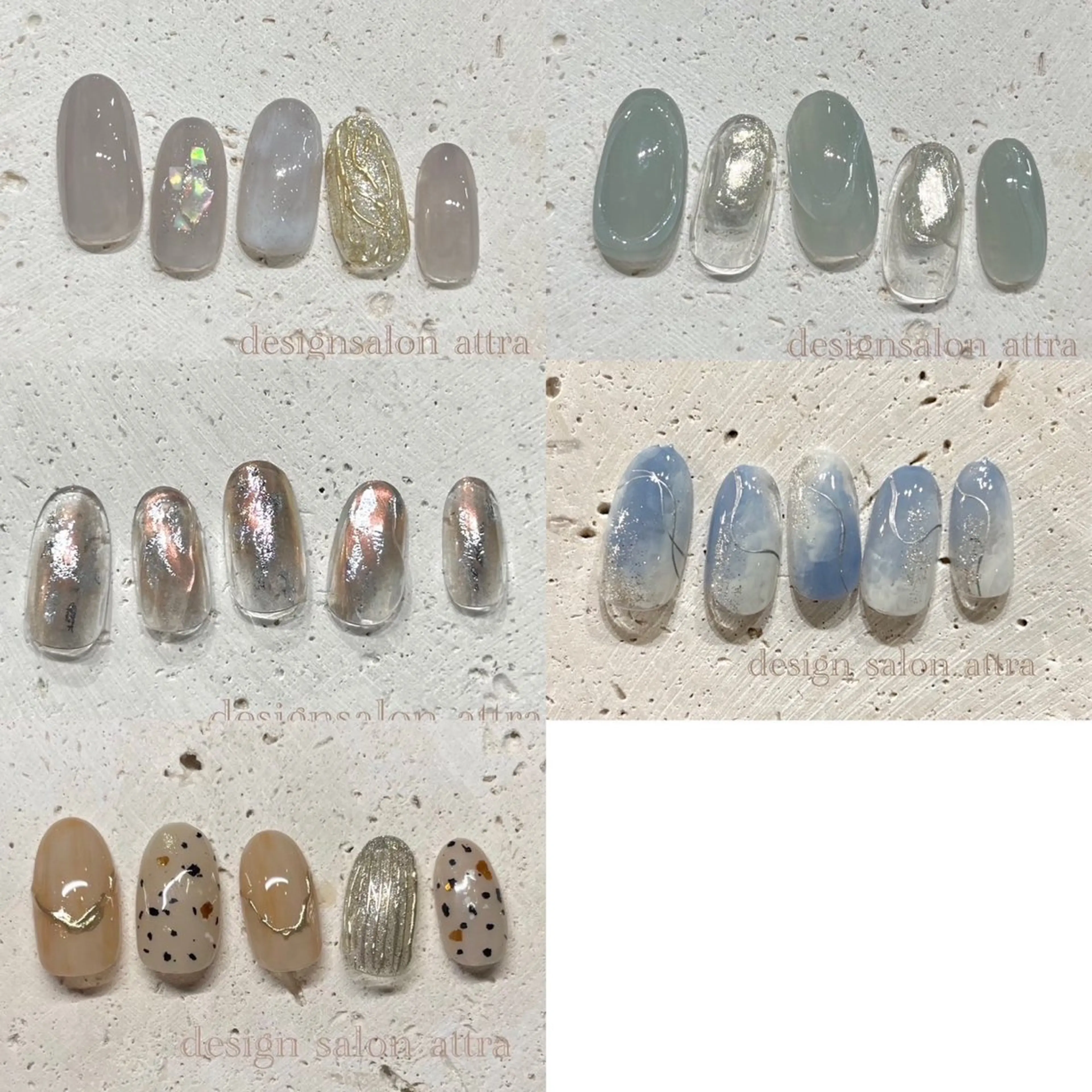 ネイル ニュアンスネイル attra  柏店 suzuのネイルデザイン