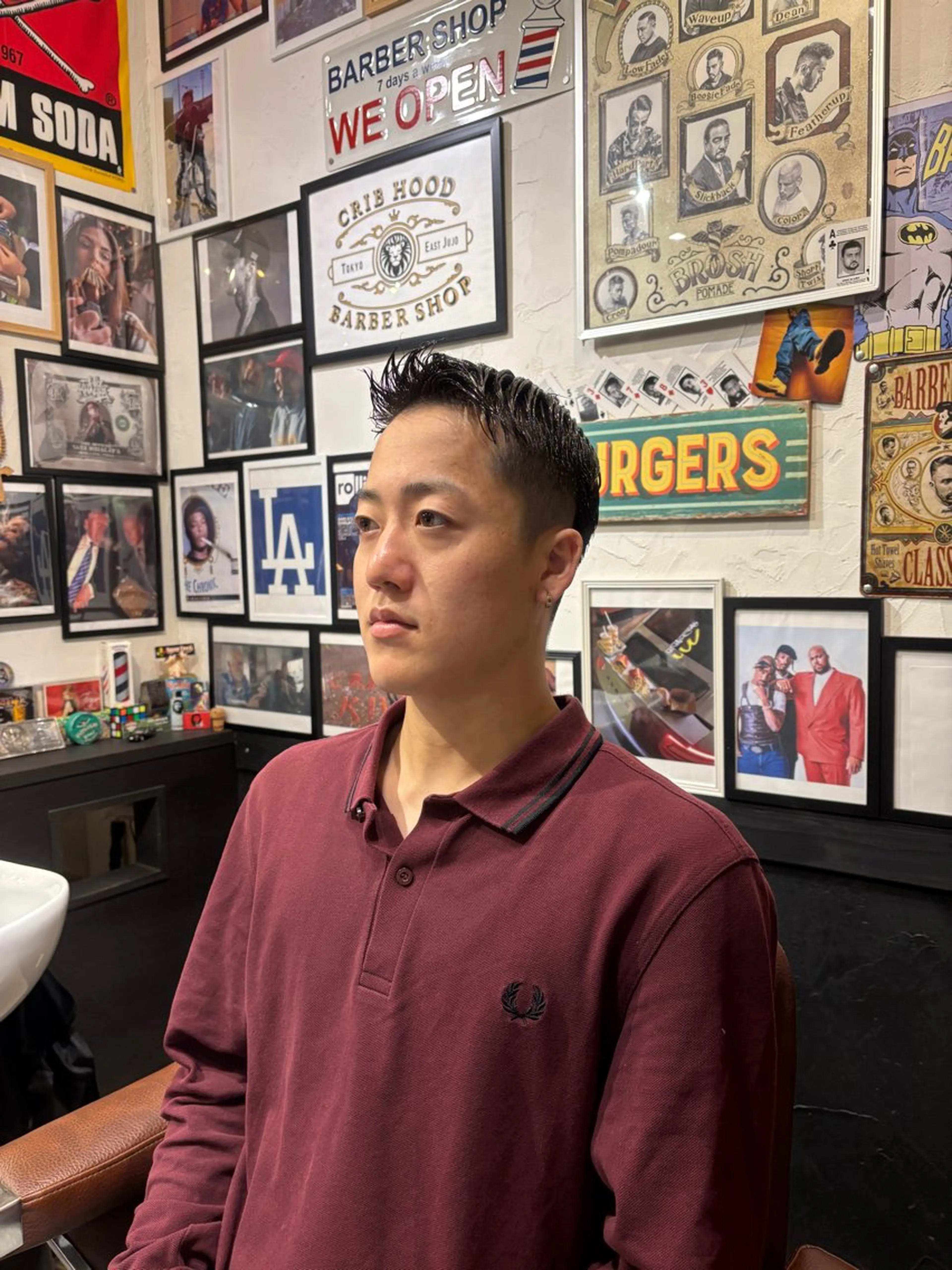 ショート メンズ CribHoodbarbershop所属・白井 昇太のヘアスタイル