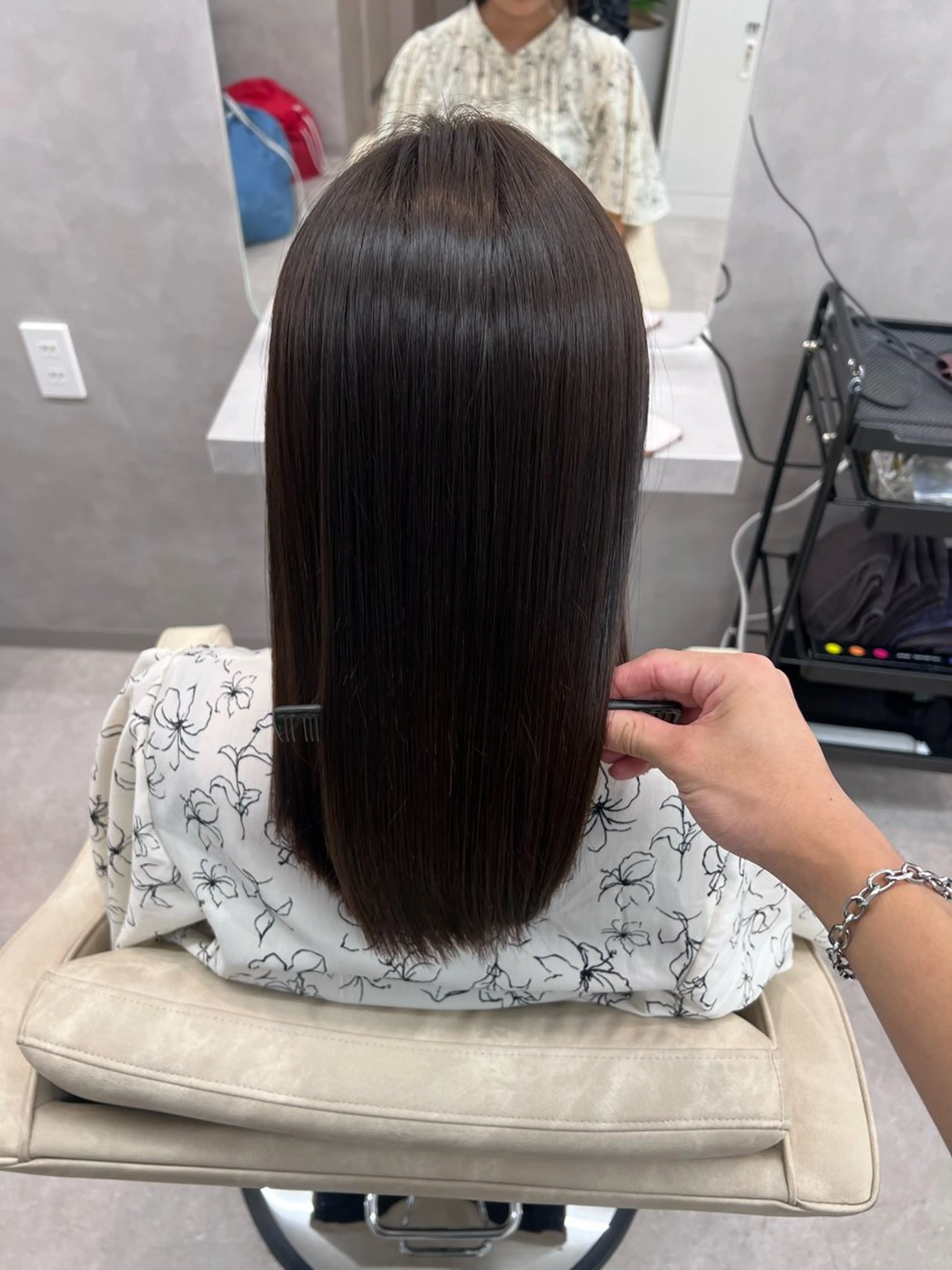 セミロング Omnis所属・山中 欧輔のヘアスタイル