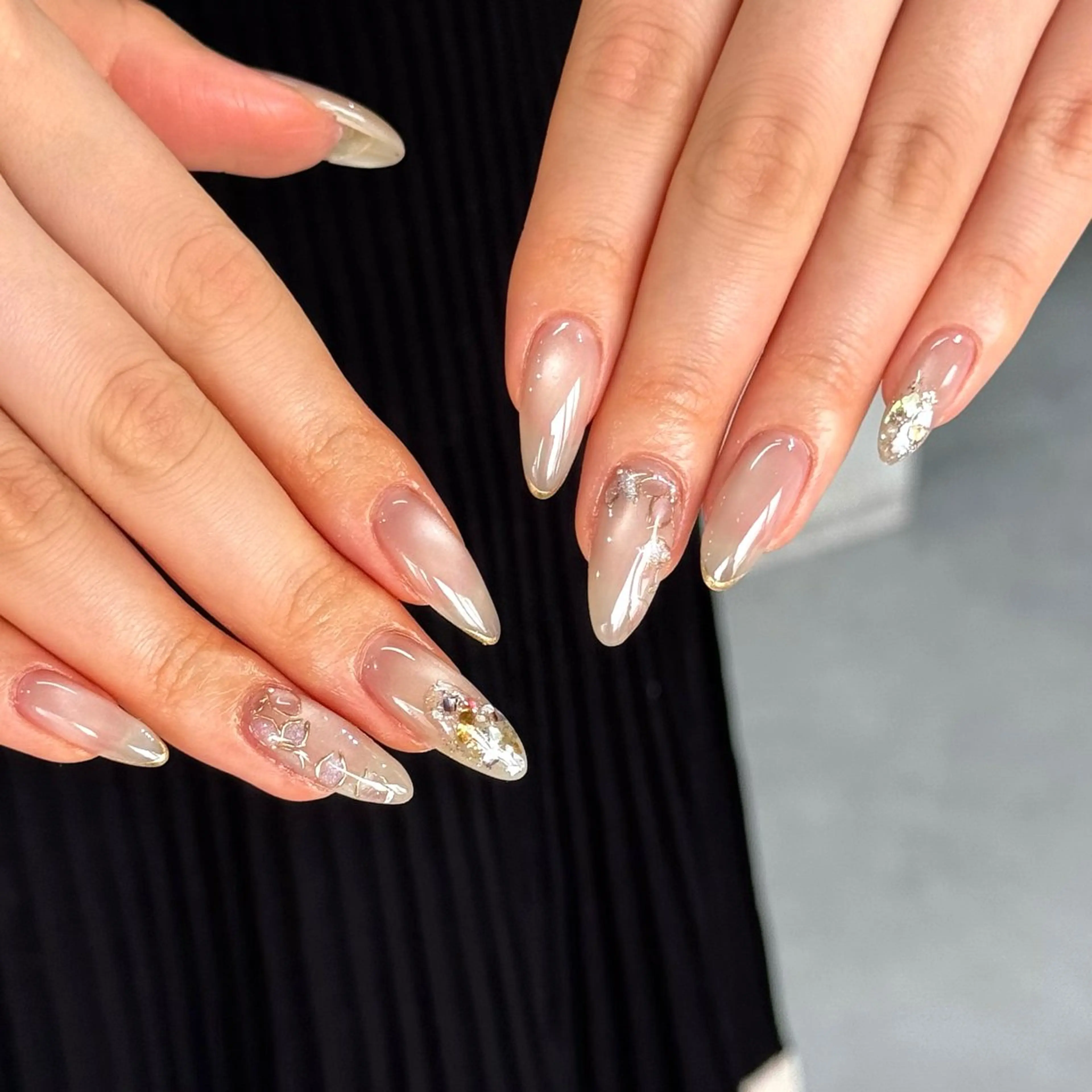 ネイル アートネイル フレンチネイル ハンドネイル HARUKA ネイリスト福岡/薬院のネイルデザイン