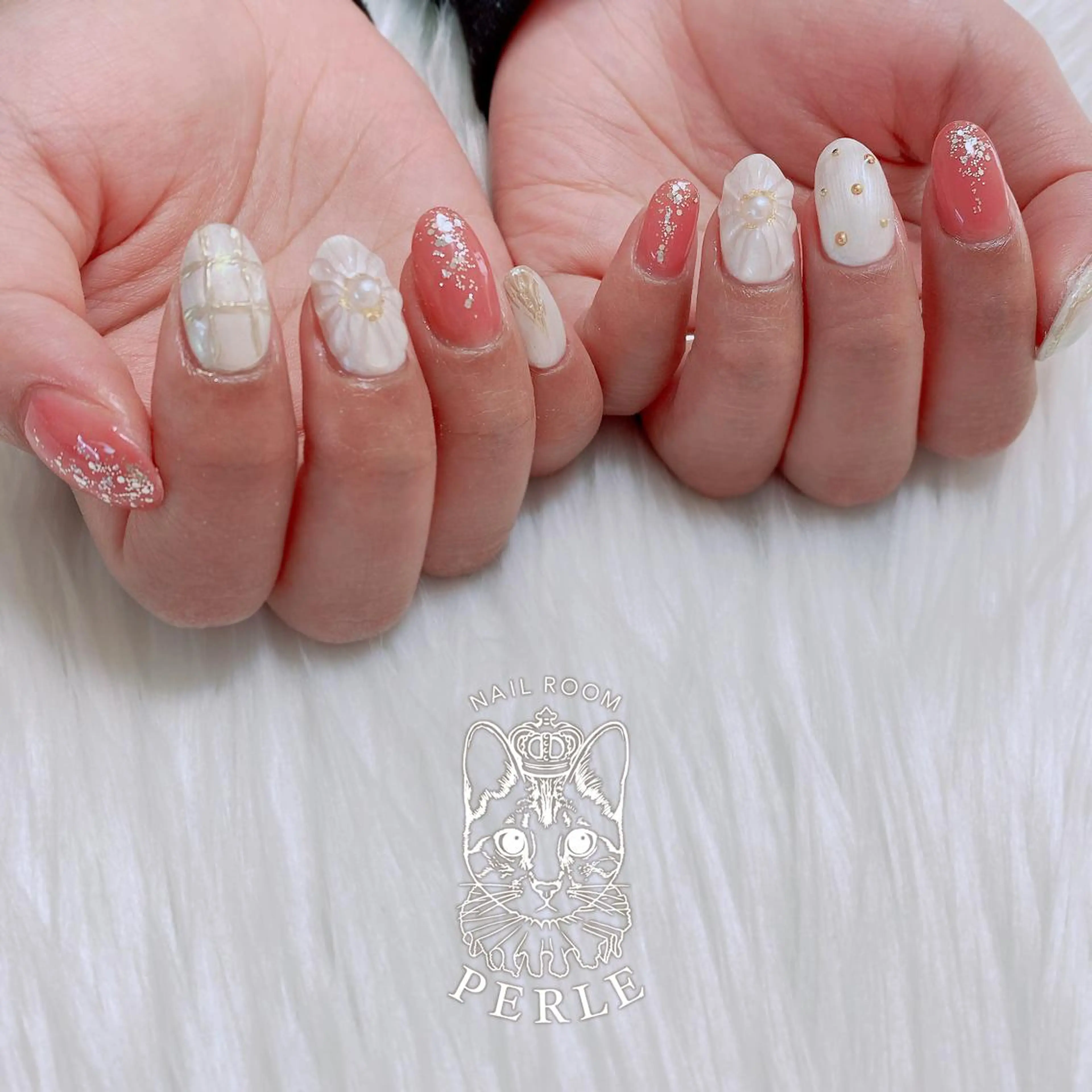ネイル ハンドネイル nail room Perleのネイルデザイン