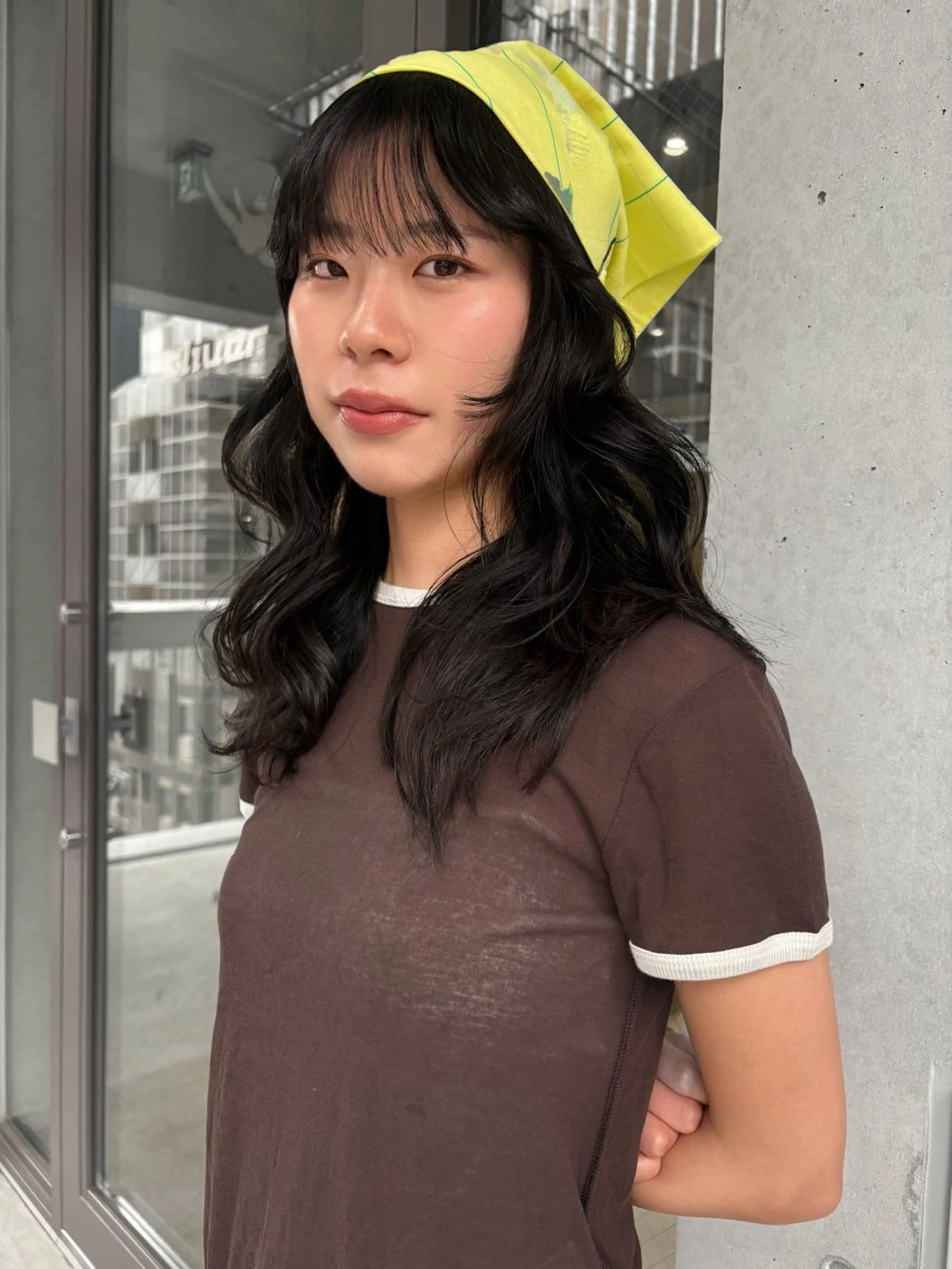 ミディアム カット sliver renのヘアスタイル