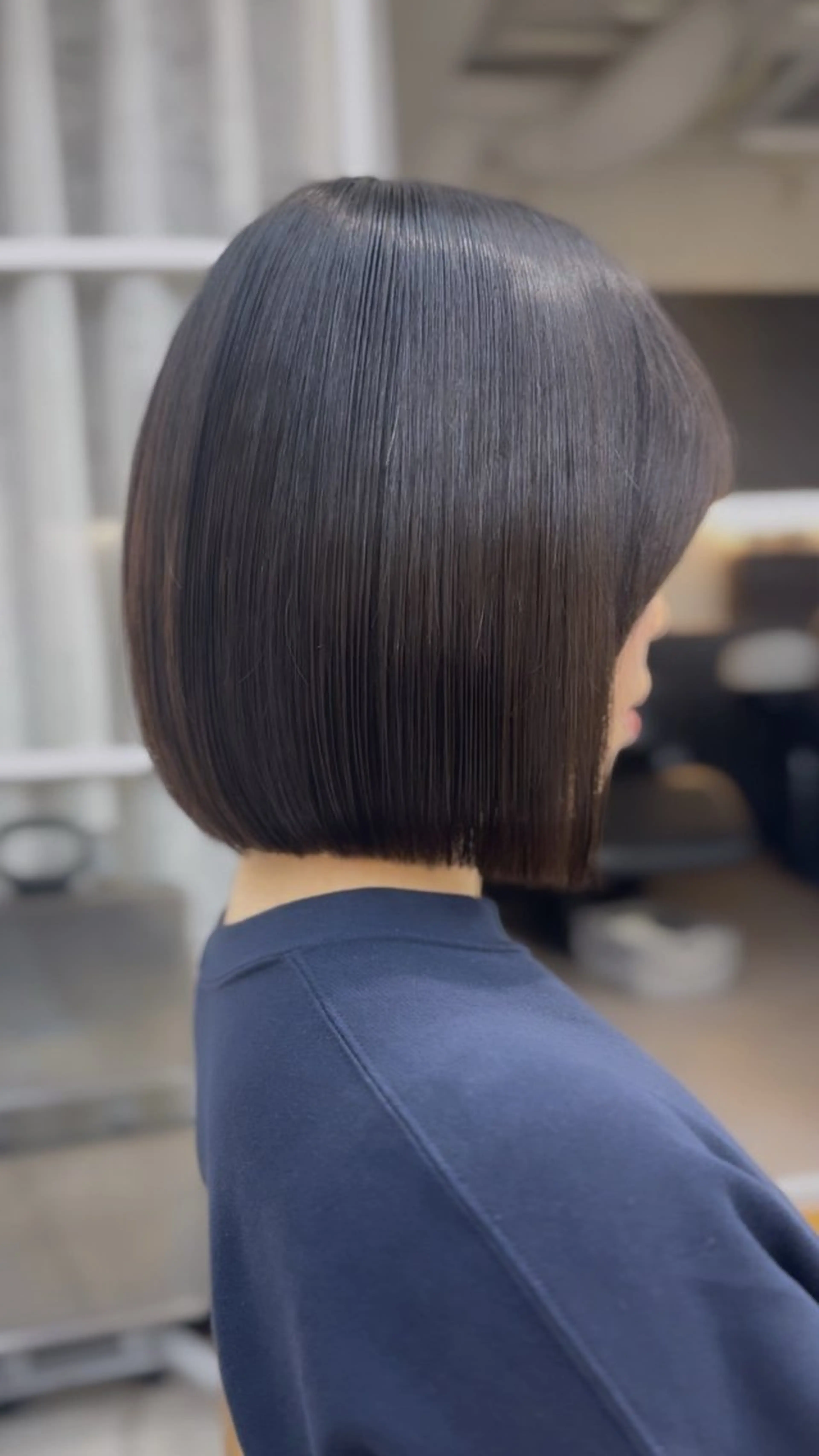 ショート カット 縮毛矯正 トリートメント 韓国ヘア/レイヤー/ 透明感カラー/SHUのヘアスタイル