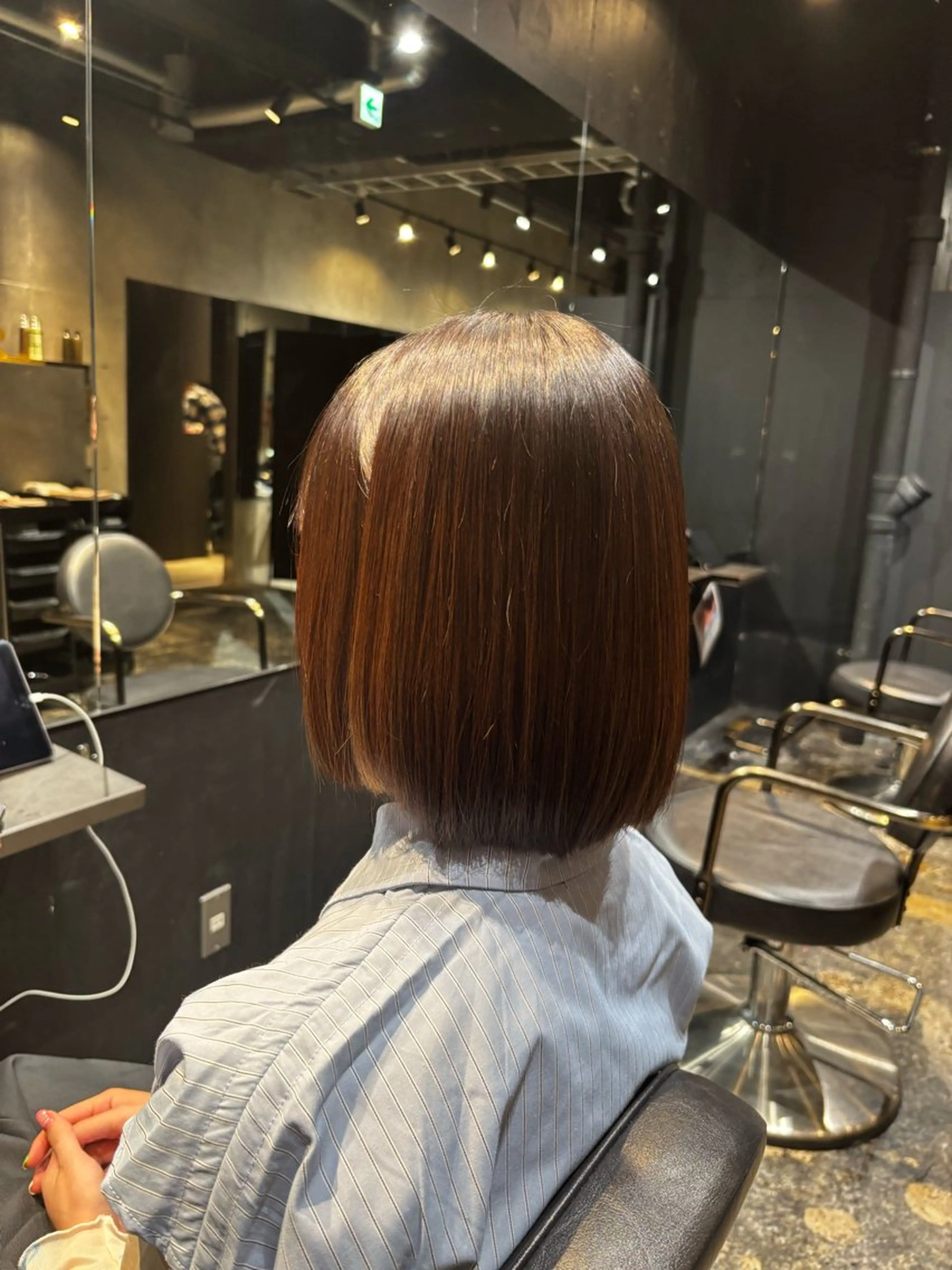 ショート 縮毛矯正 毛利 圭佑のヘアスタイル