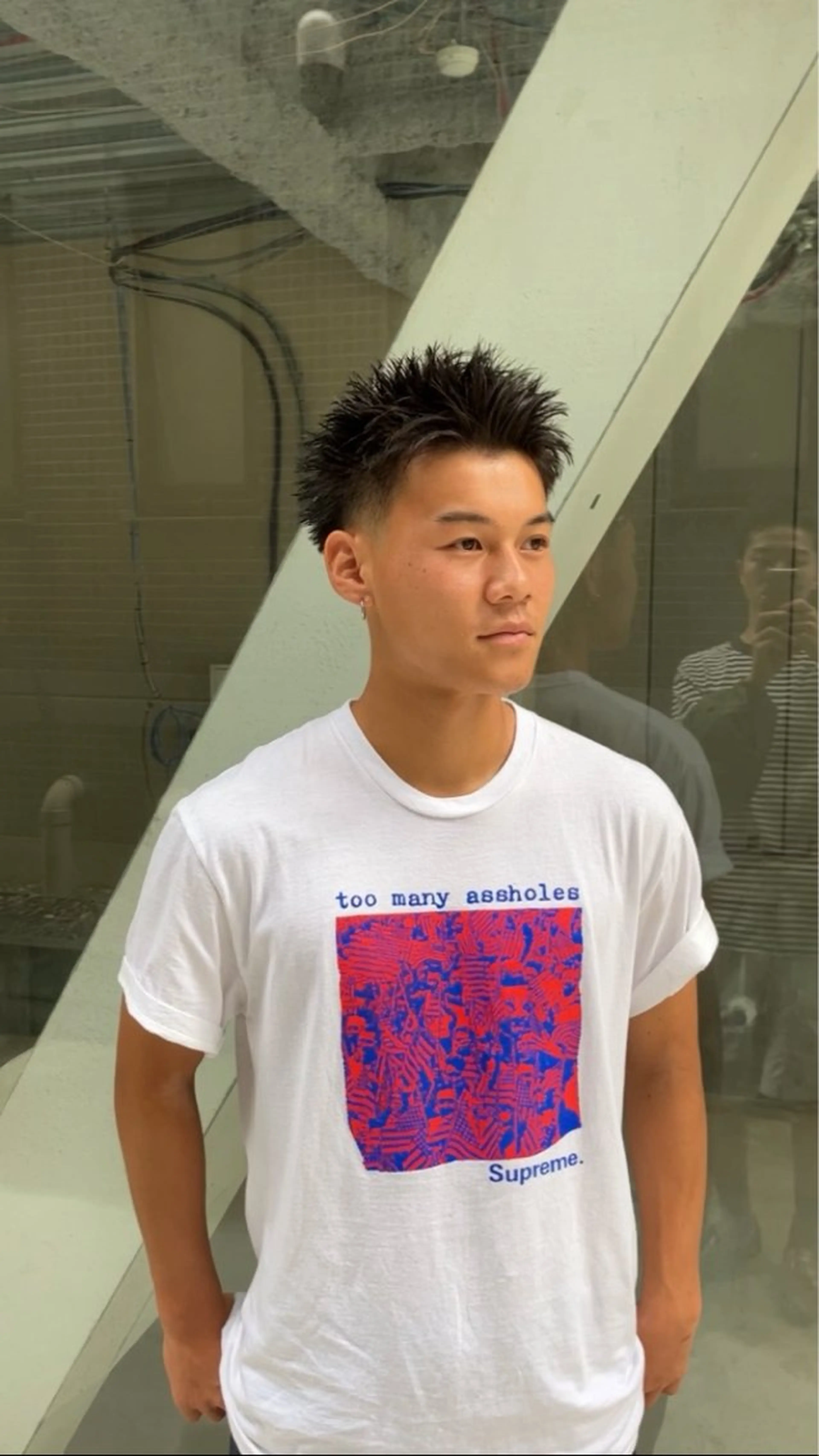 ショート ラフィスヘアー オウスケのヘアスタイル