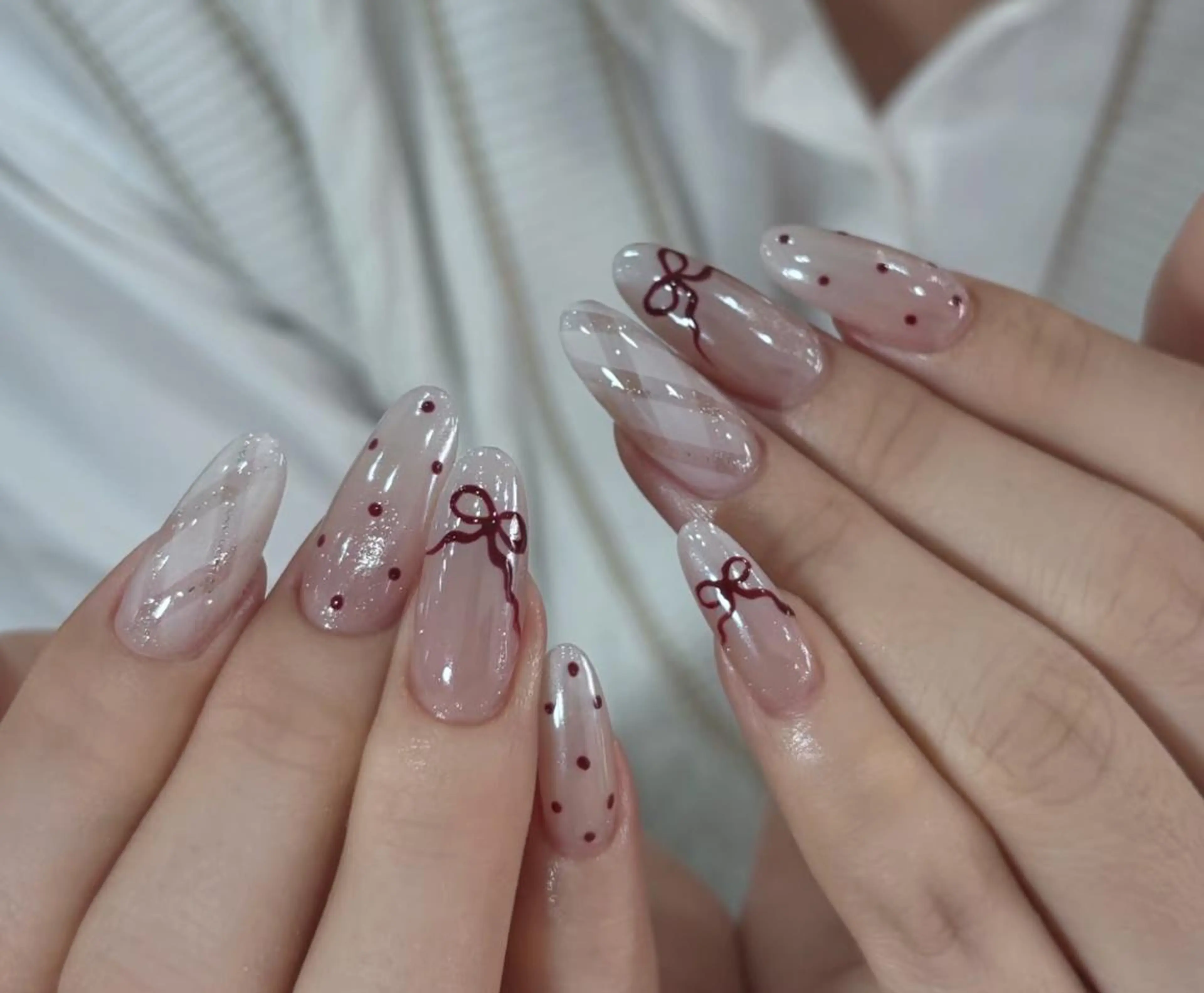 ネイル ハンドネイル 🎀 Ayaka_nailのネイルデザイン
