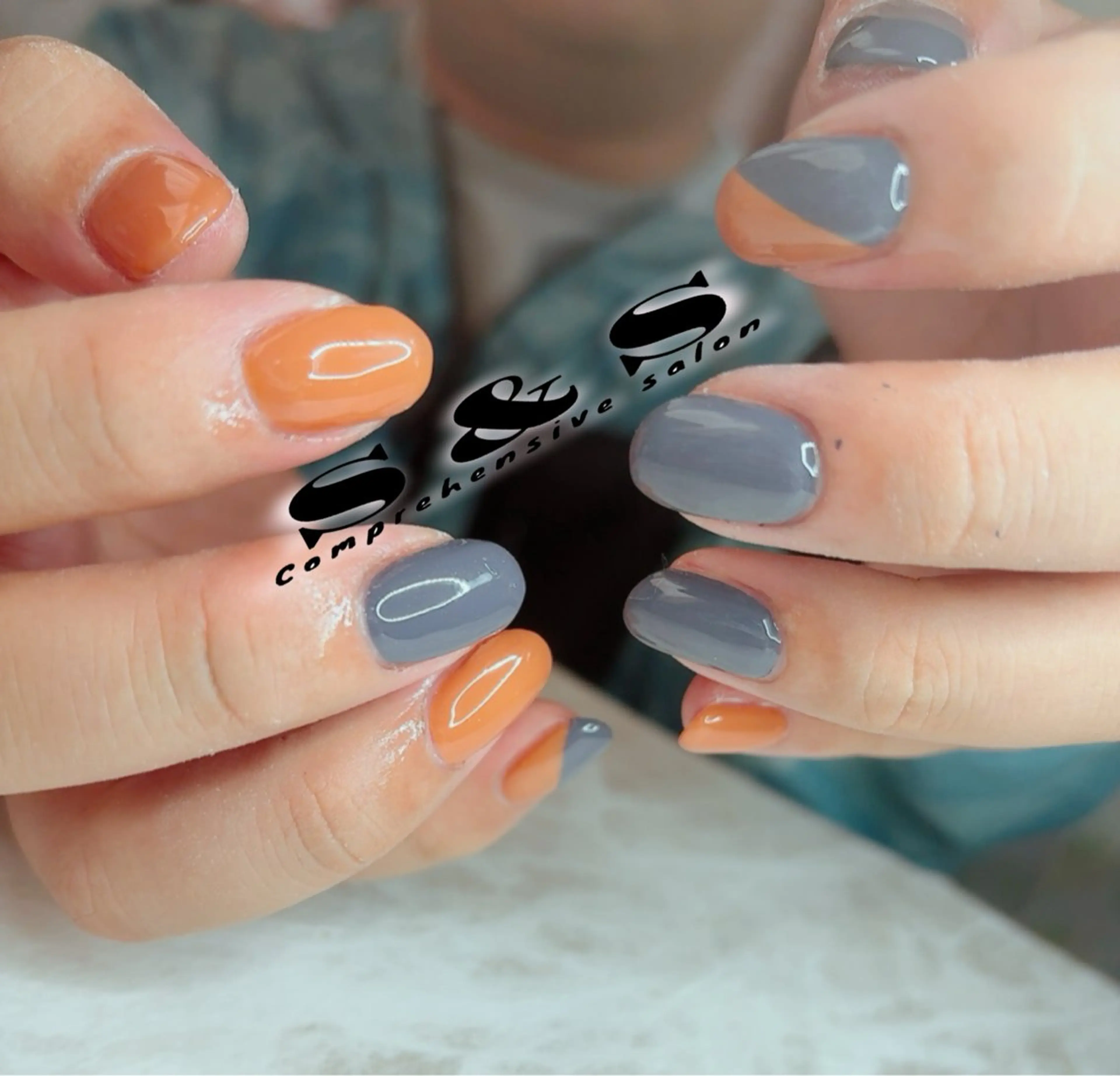 ネイル 長さ出し メンズネイル 持ち込み S&S 村田小百合のネイルデザイン