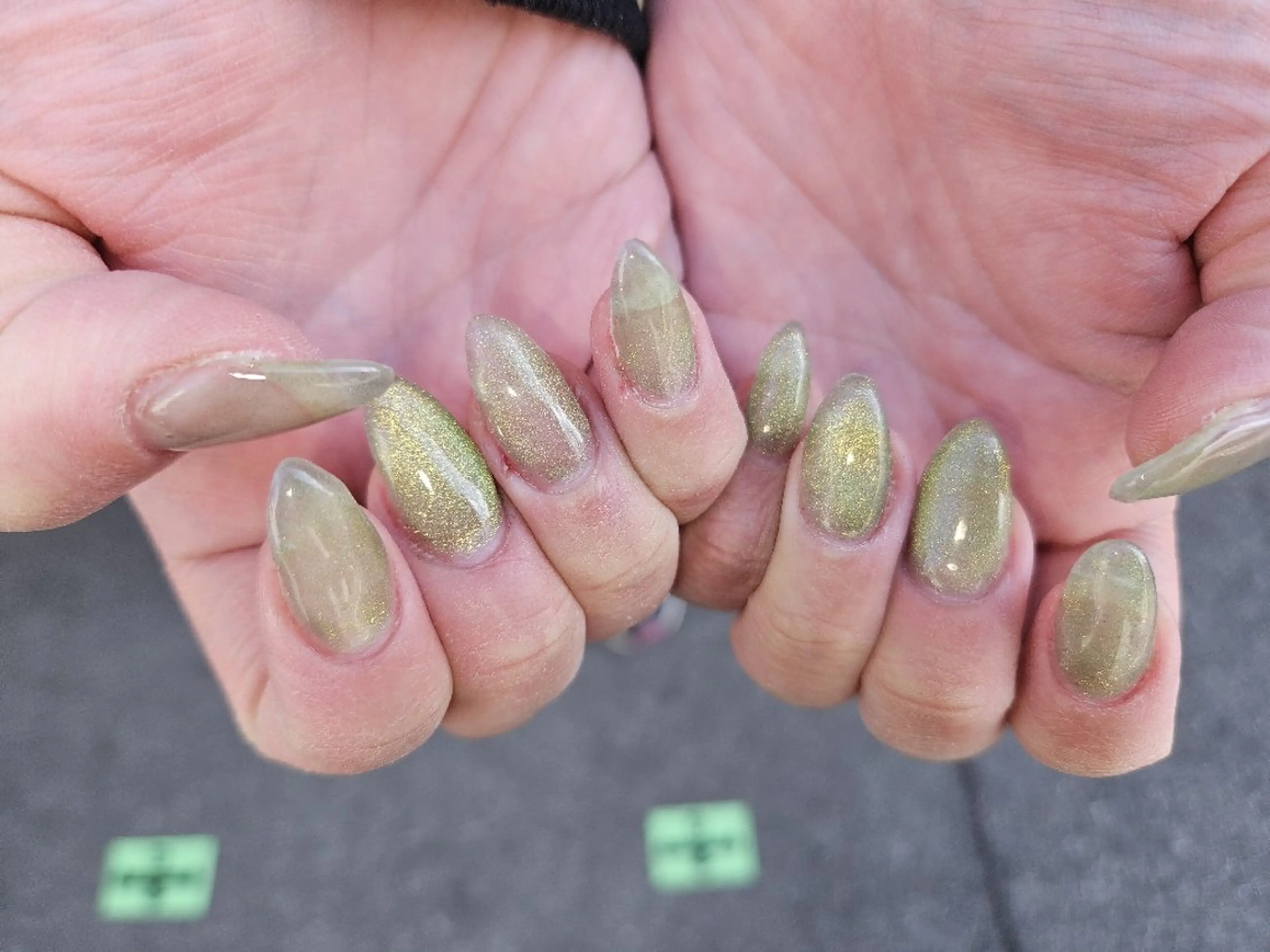 ネイル マグネットネイル shellnail さなえのネイルデザイン