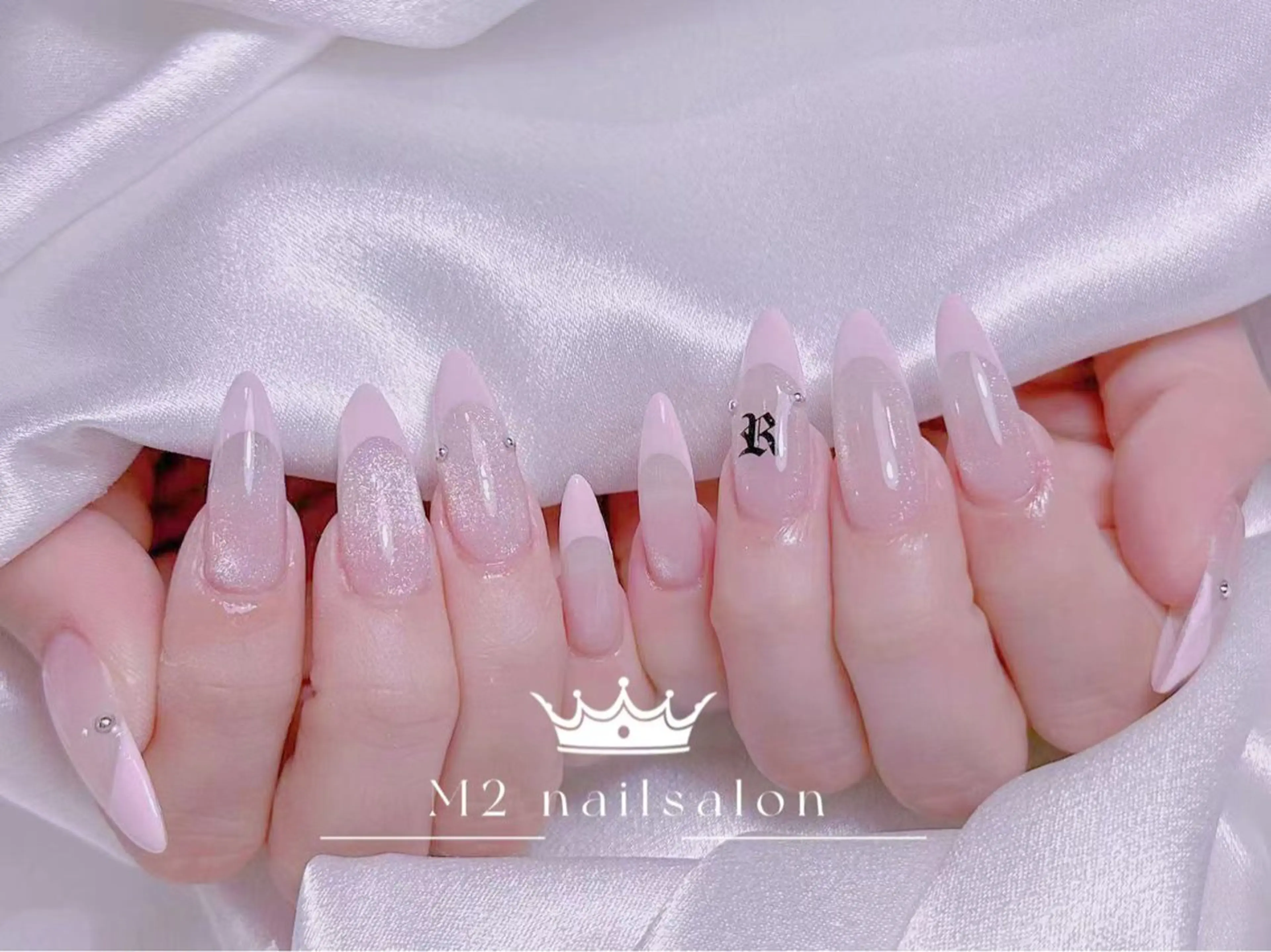 ネイル フレンチネイル ハンドネイル M2 せいのネイルデザイン