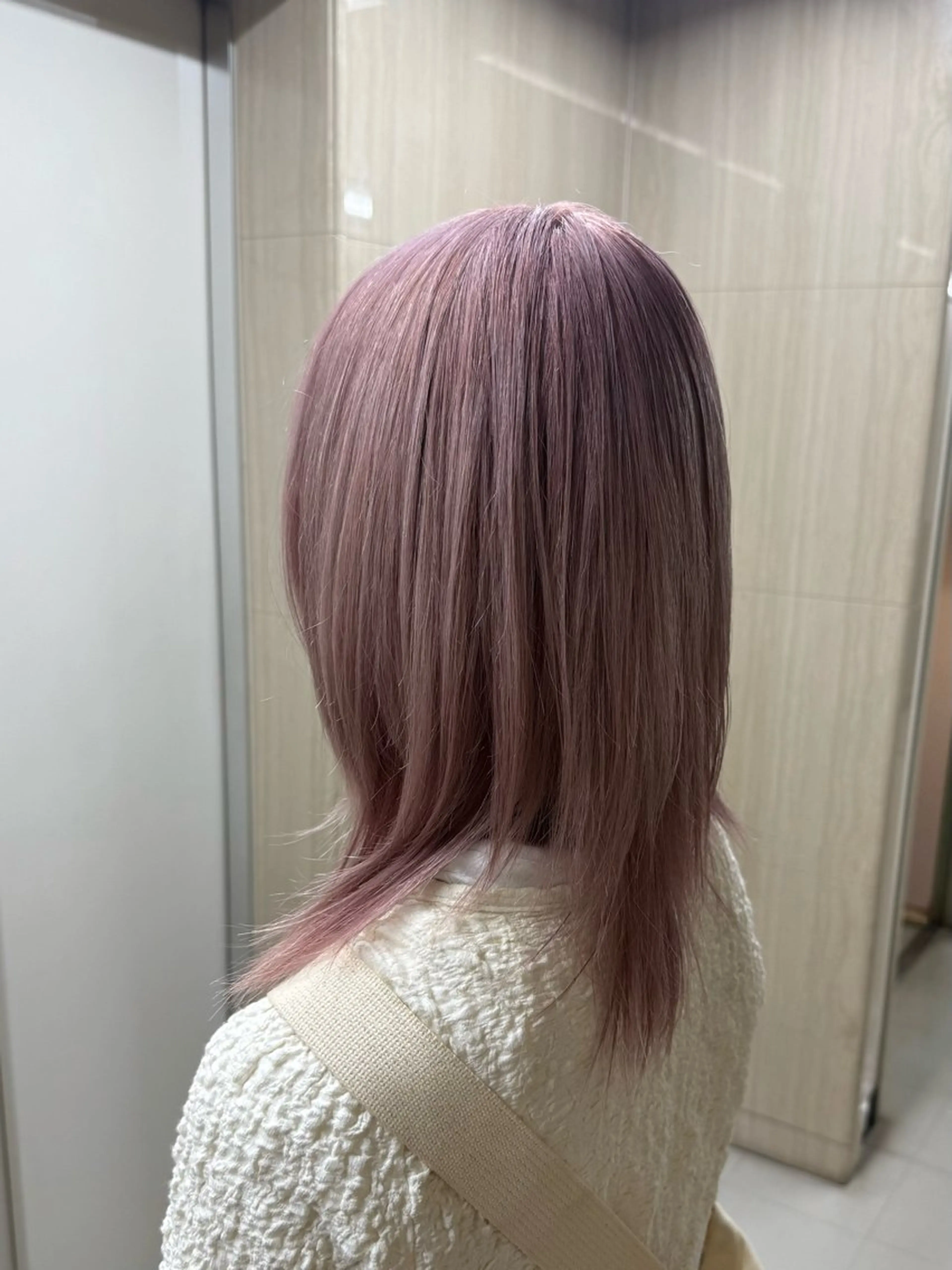 セミロング カラー ヘアカラー REFLECTION所属・ハイトーン /レイヤー/ふみやのヘアスタイル