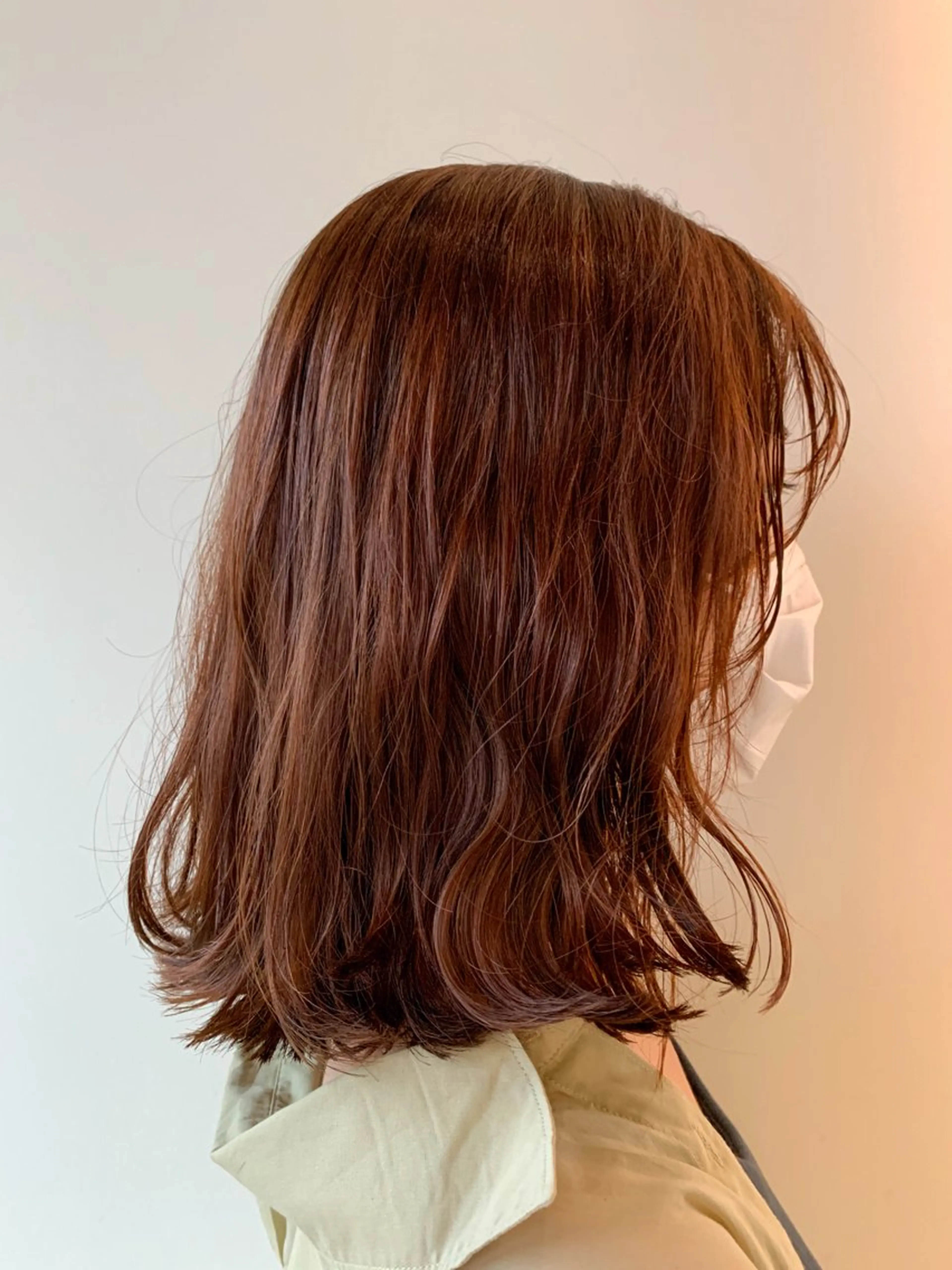 ミディアム カラー Noah所属・折下 はるかのヘアスタイル