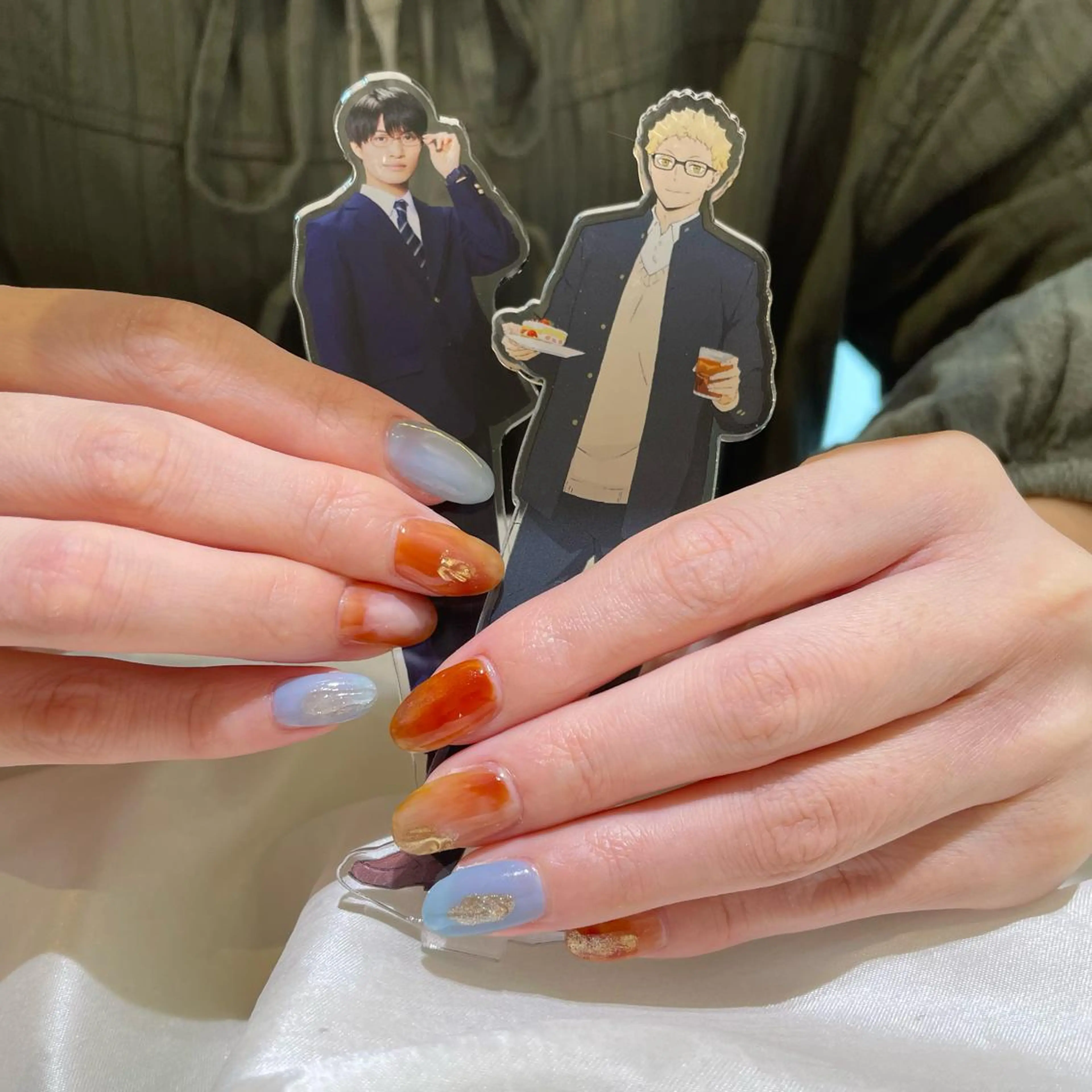 ネイル ガーリー 韓国ネイル マグネットネイル ミラーネイル ニュアンスネイル classic 新横浜所属・山田 暉のネイルデザイン