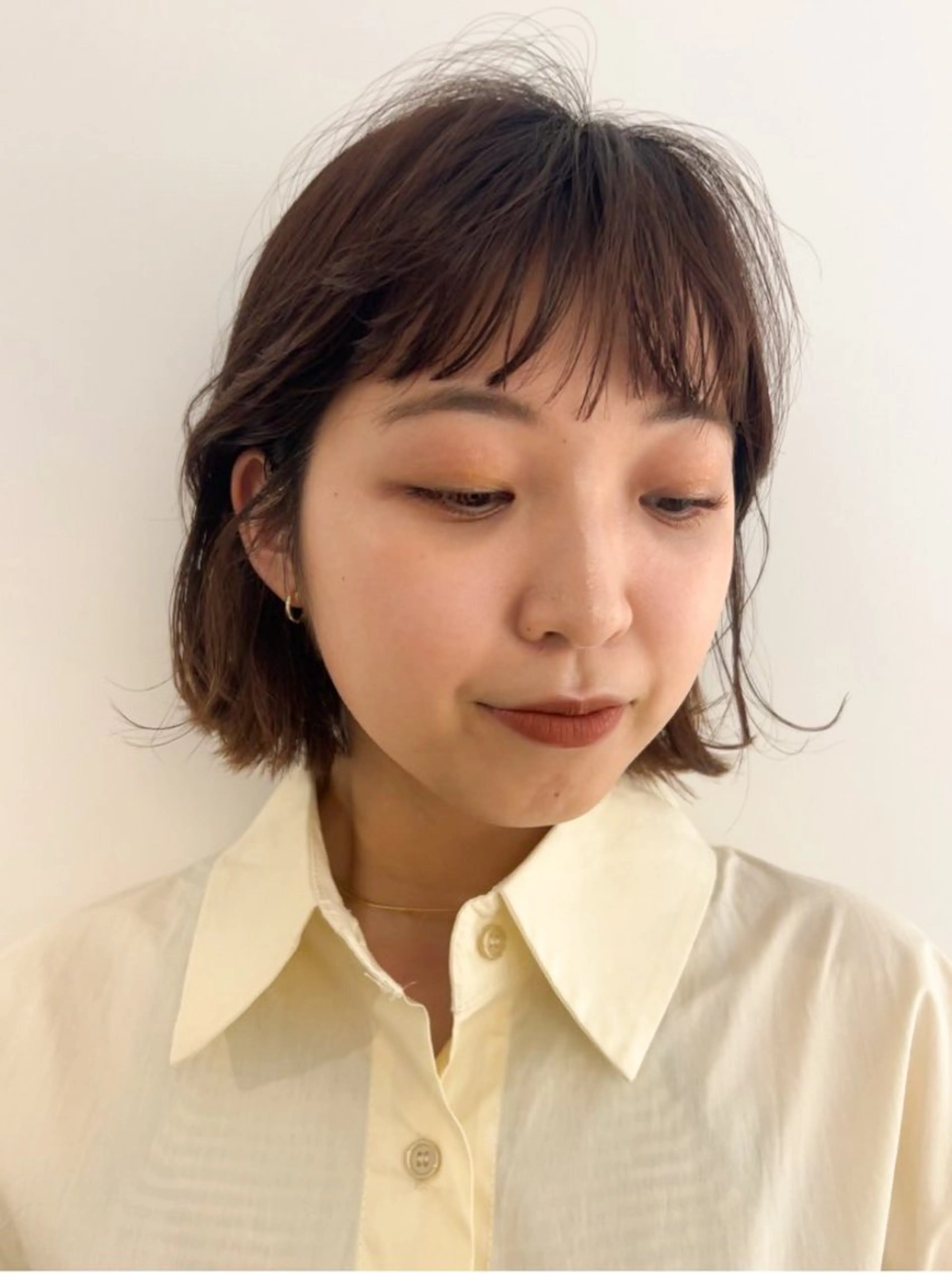 ショート ボブ Ata.所属・kubo nozomiのヘアスタイル