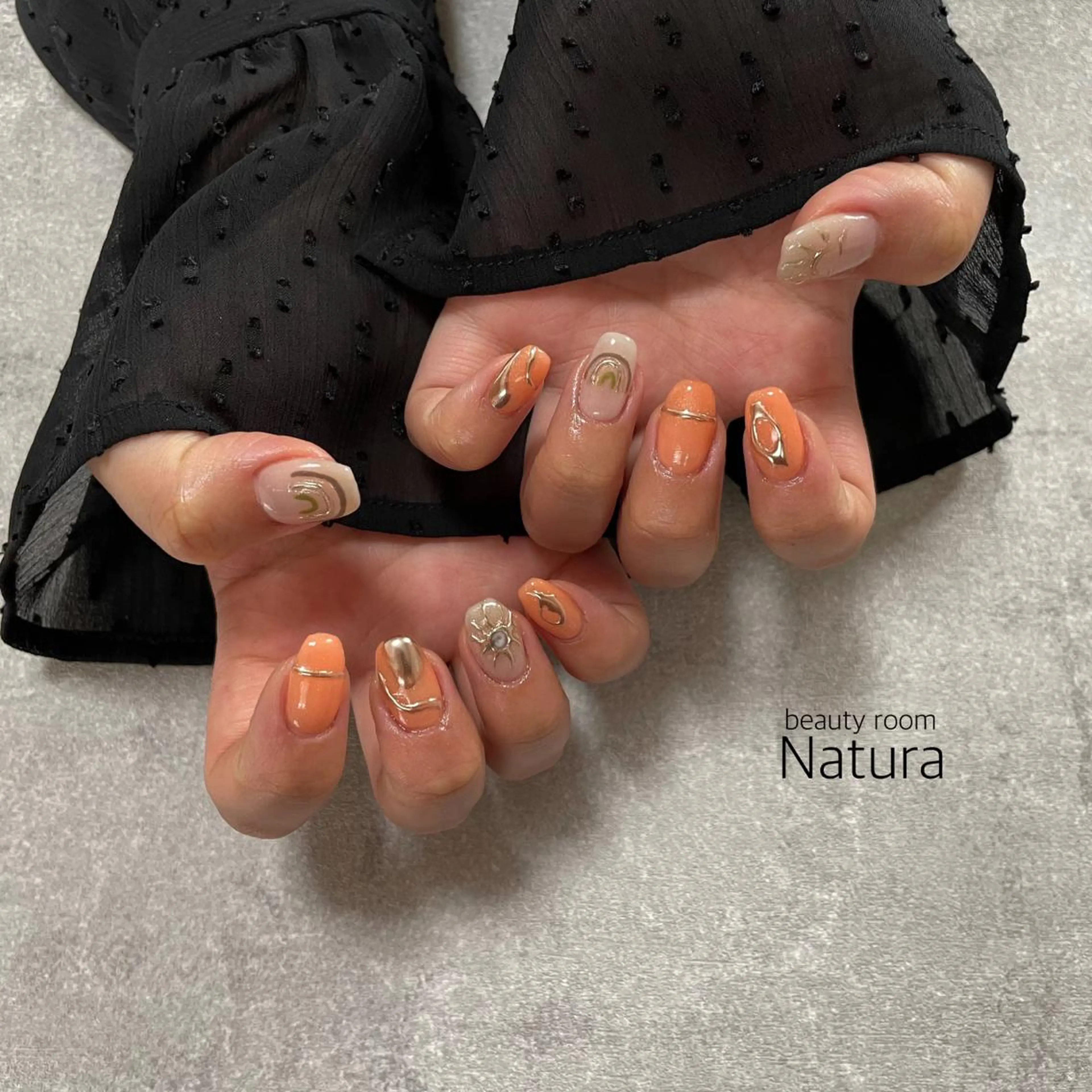 ネイル ハンドネイル beautyroom Naturaのネイルデザイン