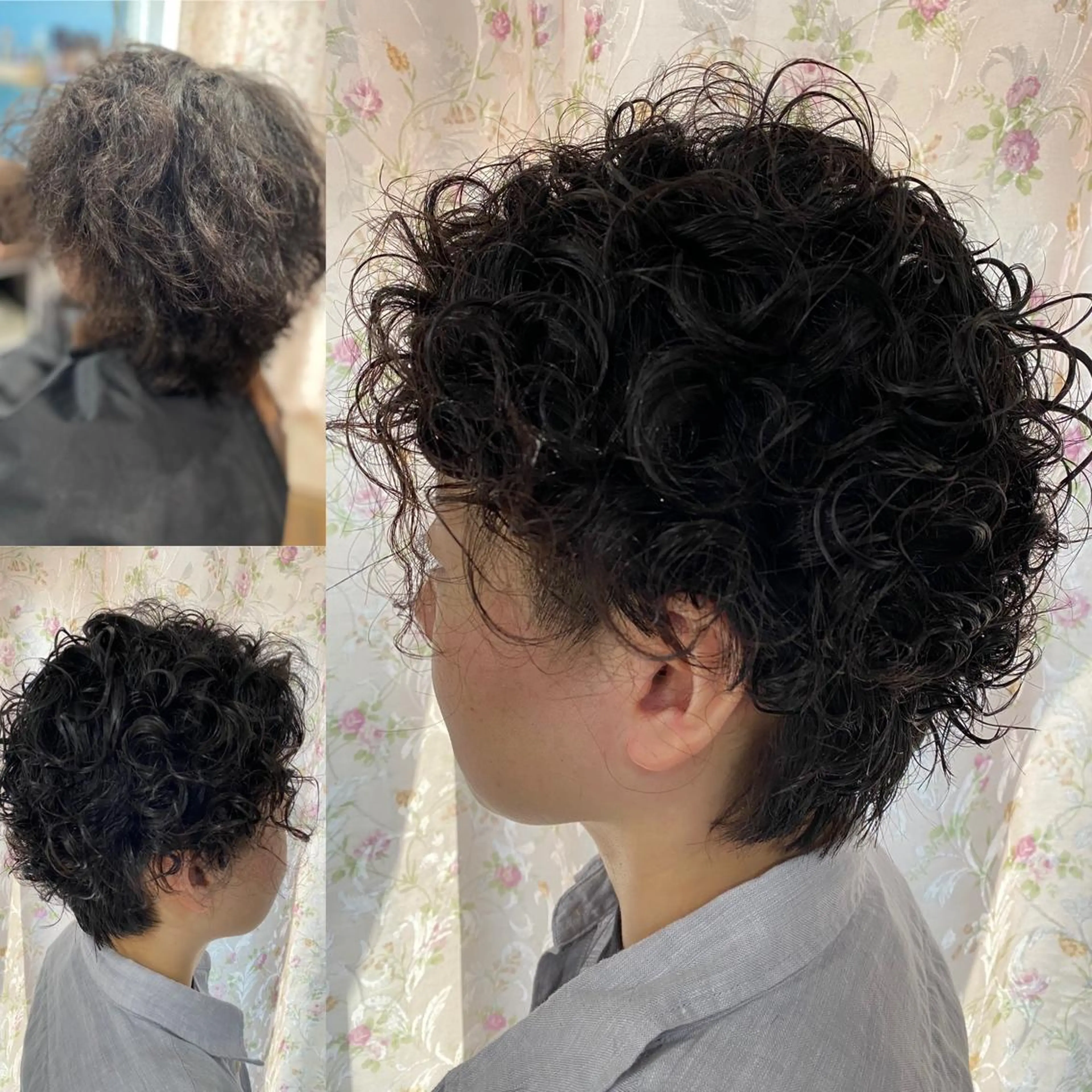 ショート パーマ ゴトウ エイイチのヘアスタイル
