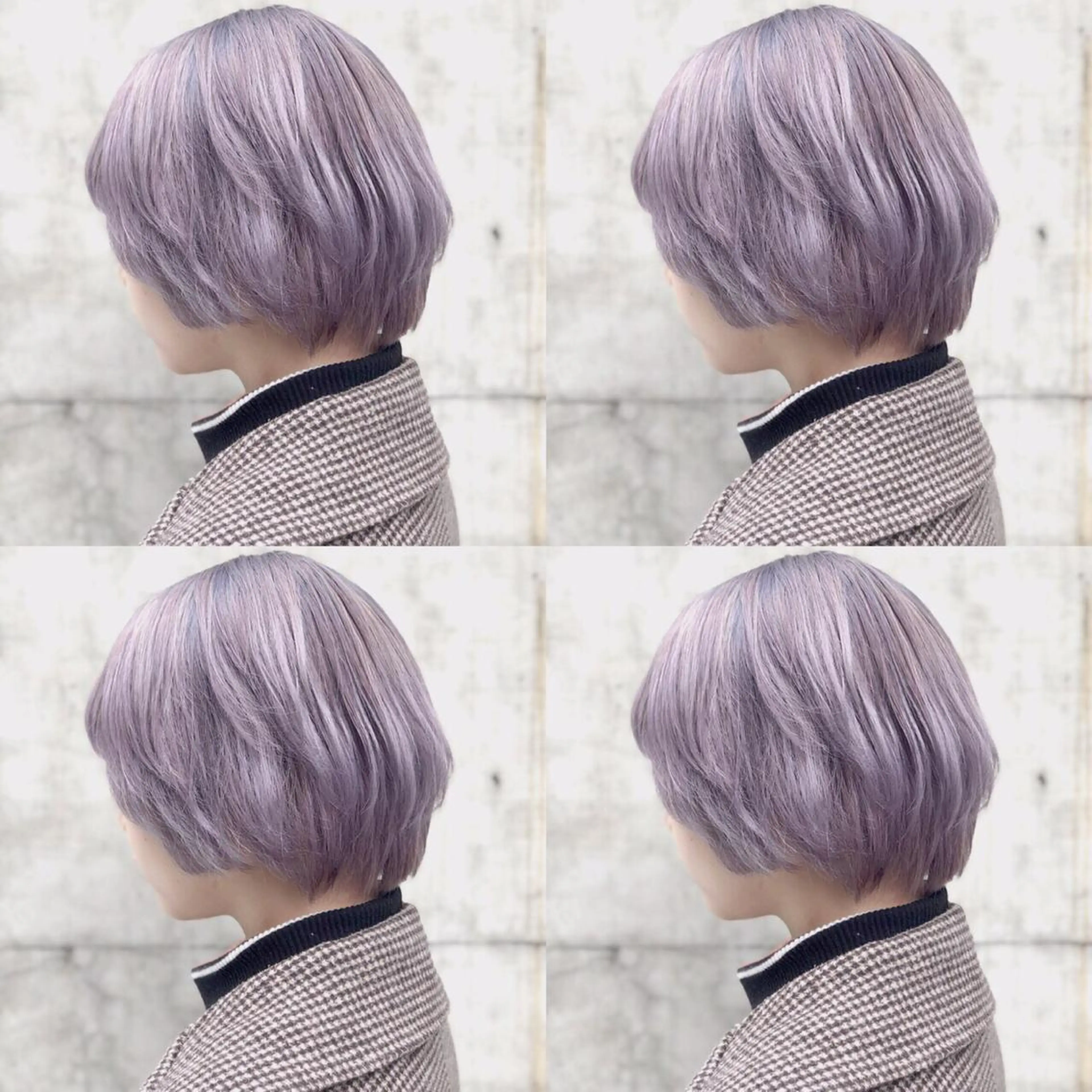 ショート カラー メンズカット/波巻き TAKUMAのヘアスタイル