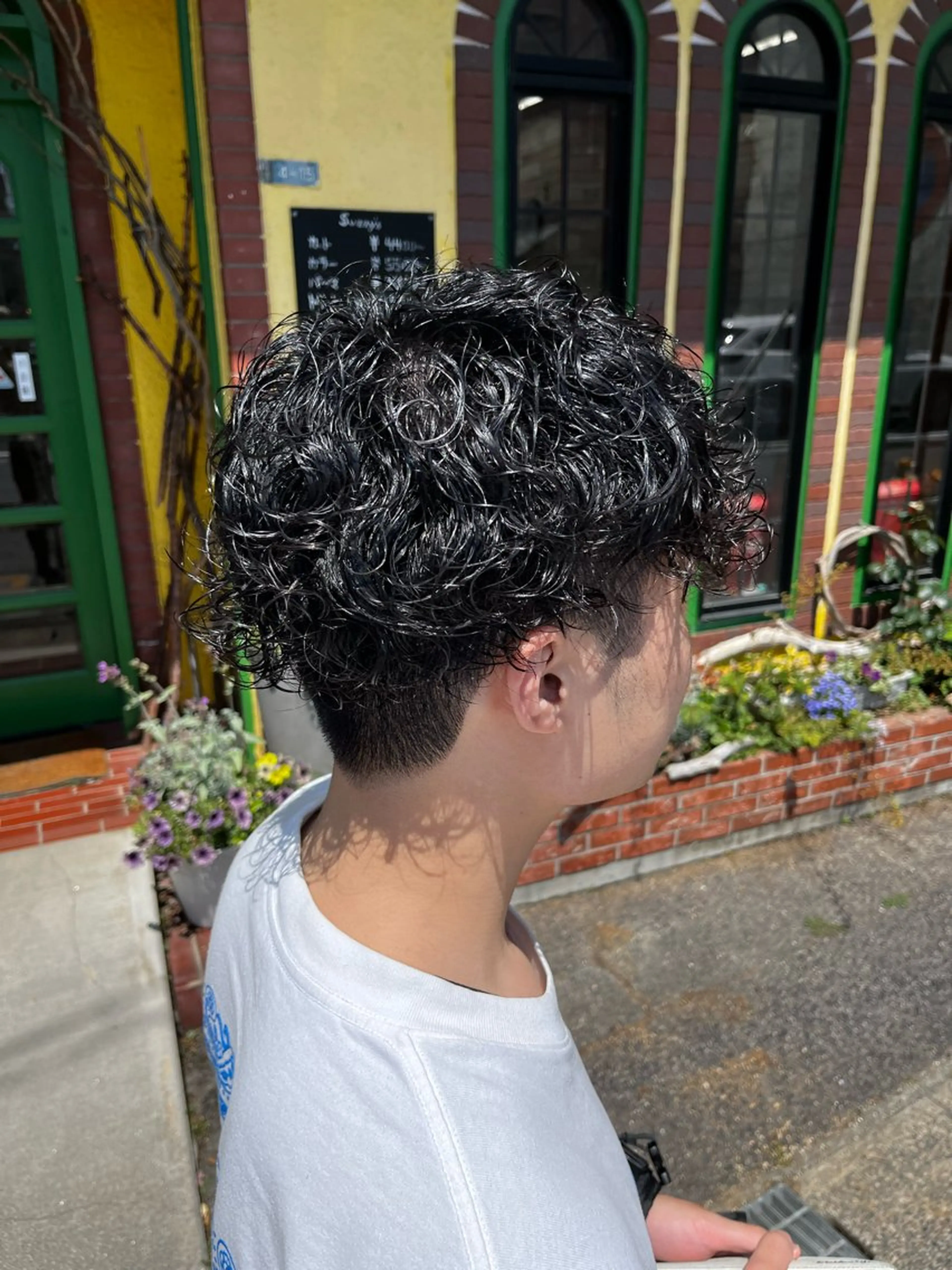 パーマ メンズ メンズパーマ カット パーマ 美容室スージーズ所属・大坪 拓斗のヘアスタイル