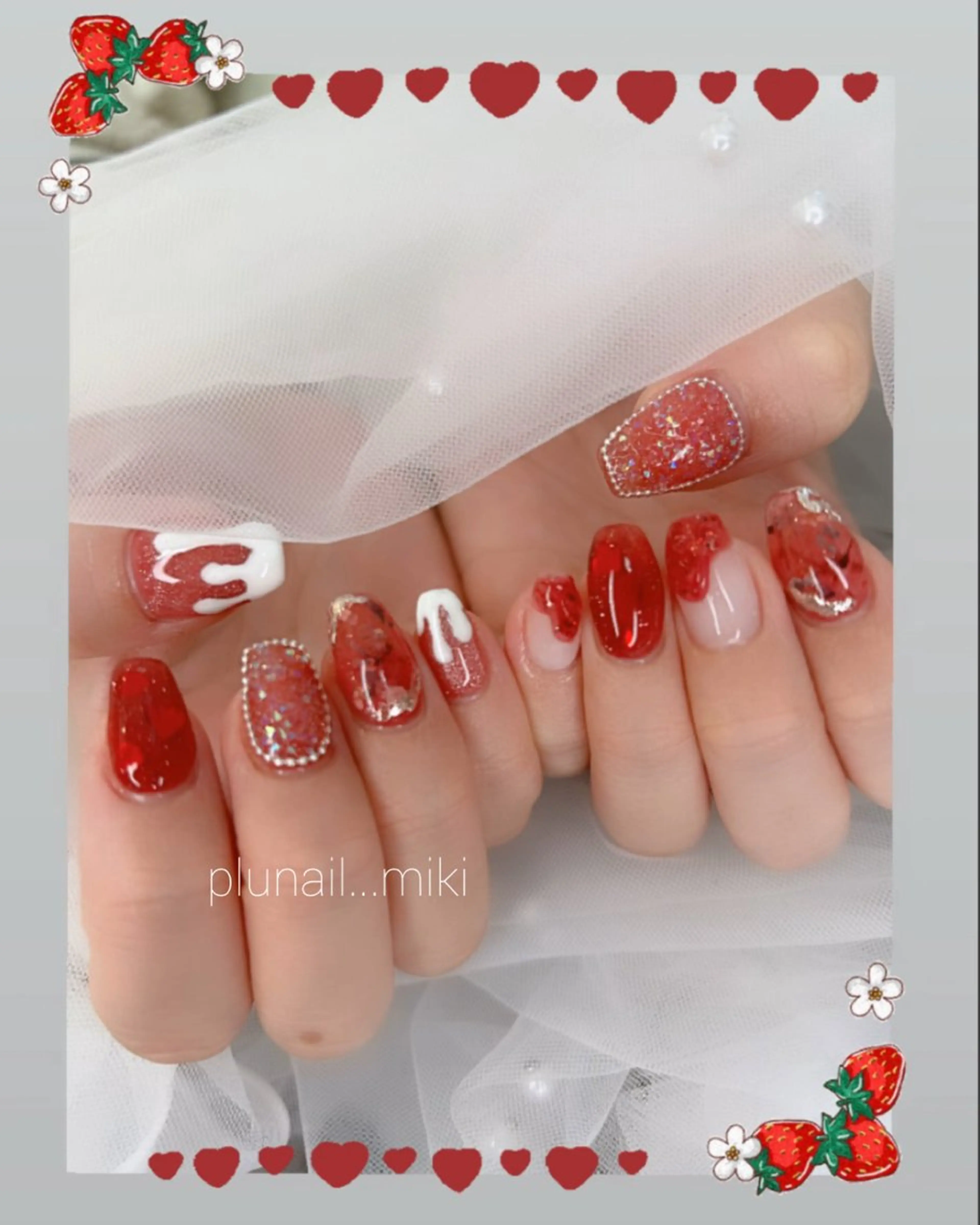 ネイル ハンドネイル plunail mikiのネイルデザイン