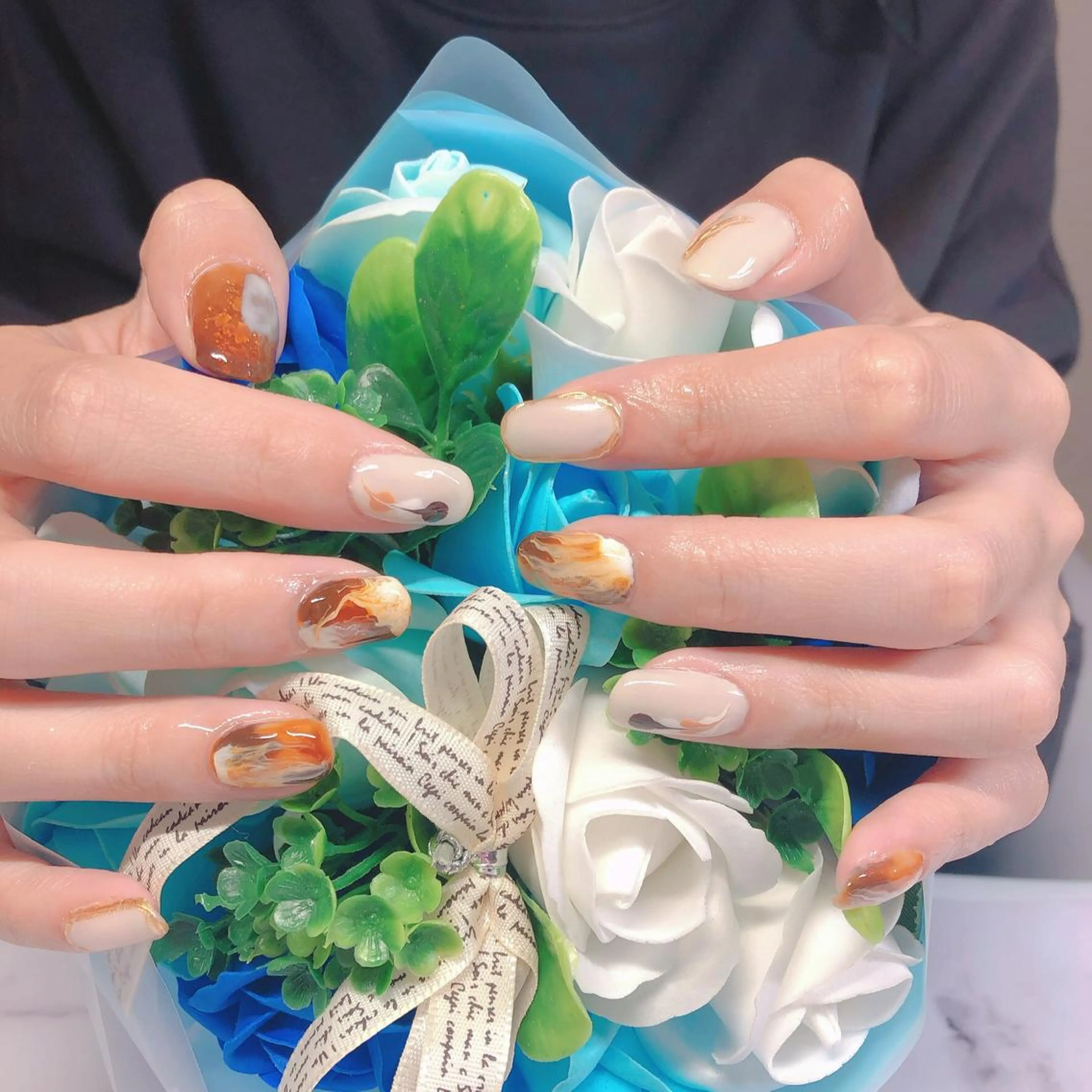 ネイル 奥園 良恵のネイルデザイン