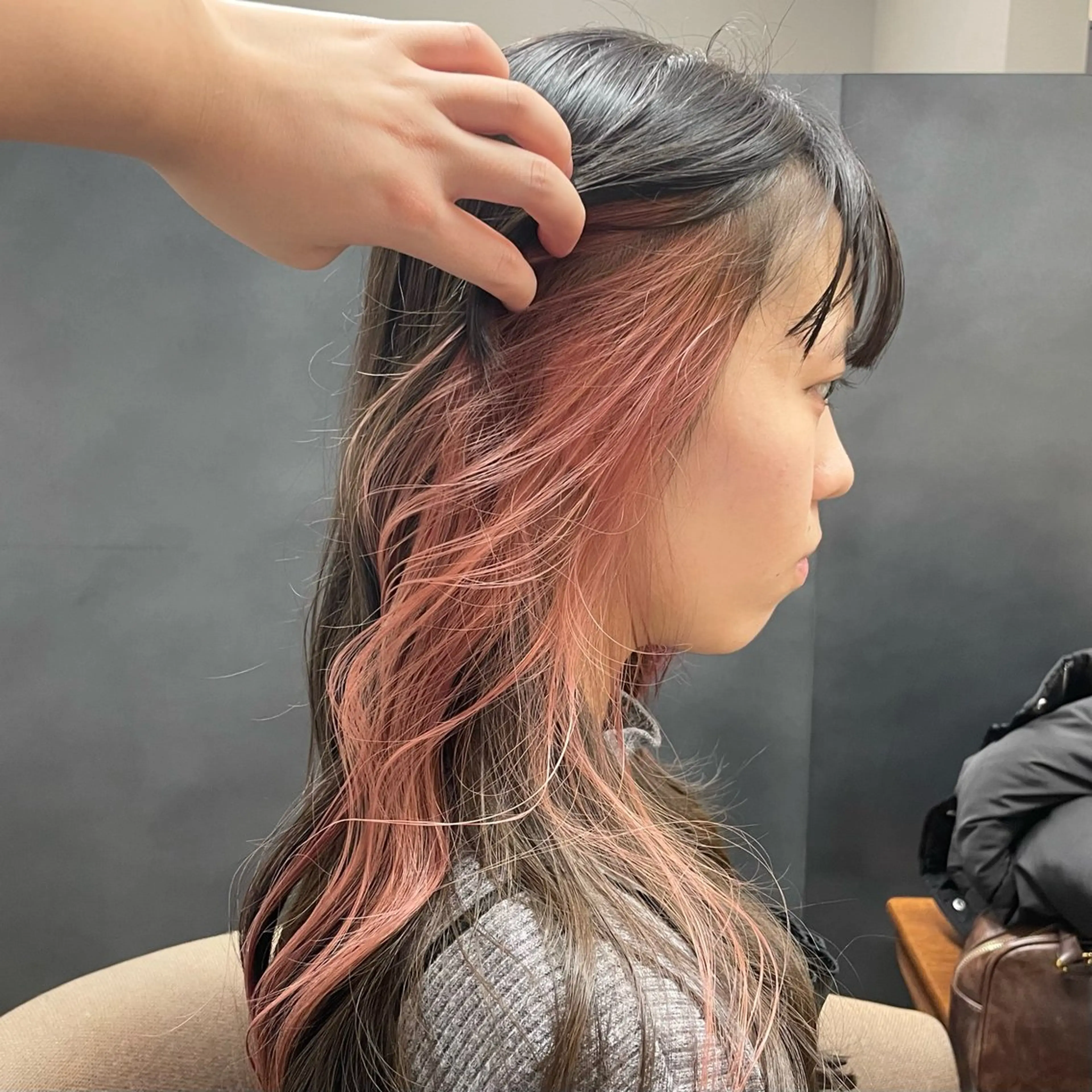 ロング カラー ベージュカラー ブリーチ ピンクカラー ピンクベージュ ヘアカラー ❄️透明感カラー / ハイトーン❄️WAOのヘアスタイル