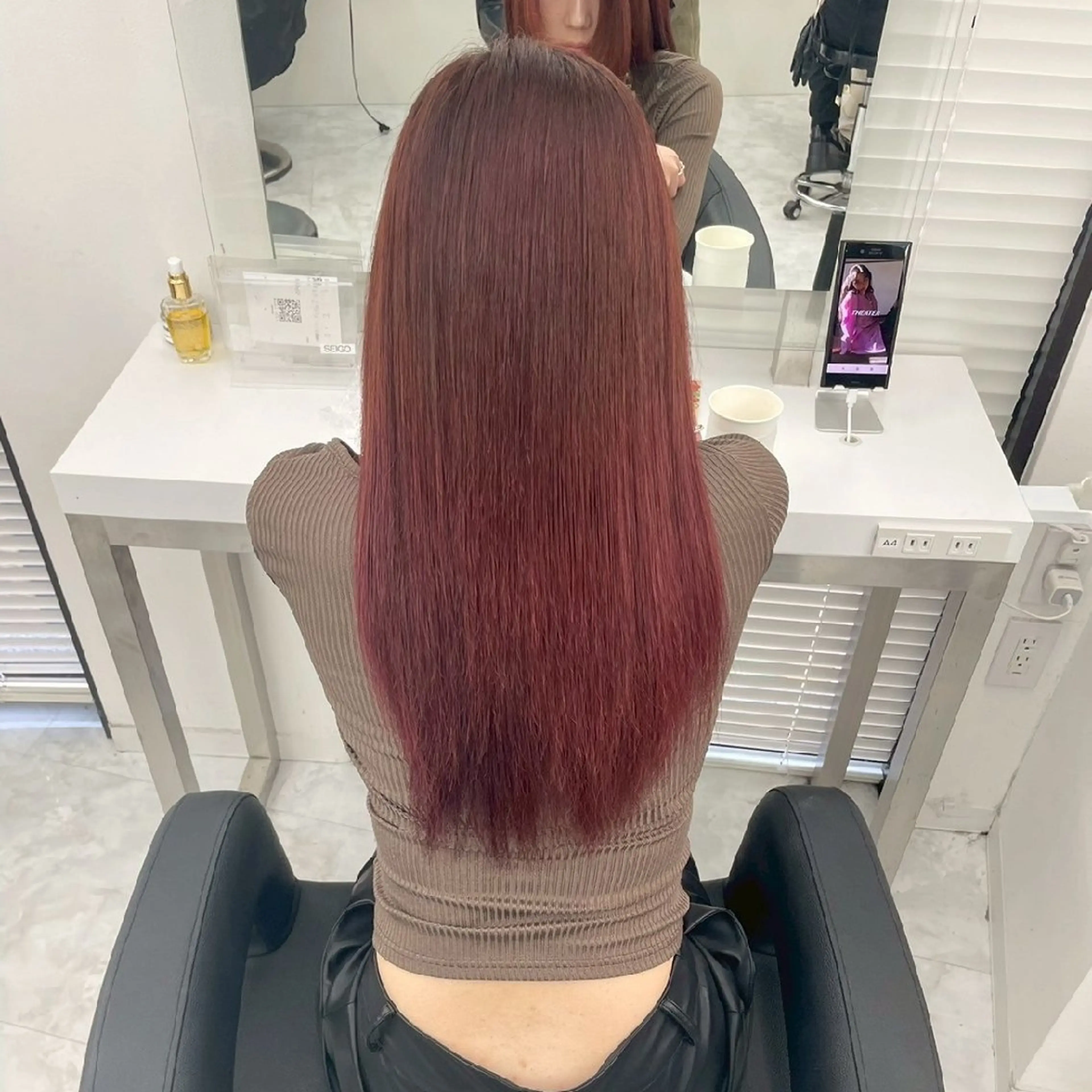 カラー 髪質改善 🍒renka🍒 ボブ/ショート/暖色のヘアスタイル