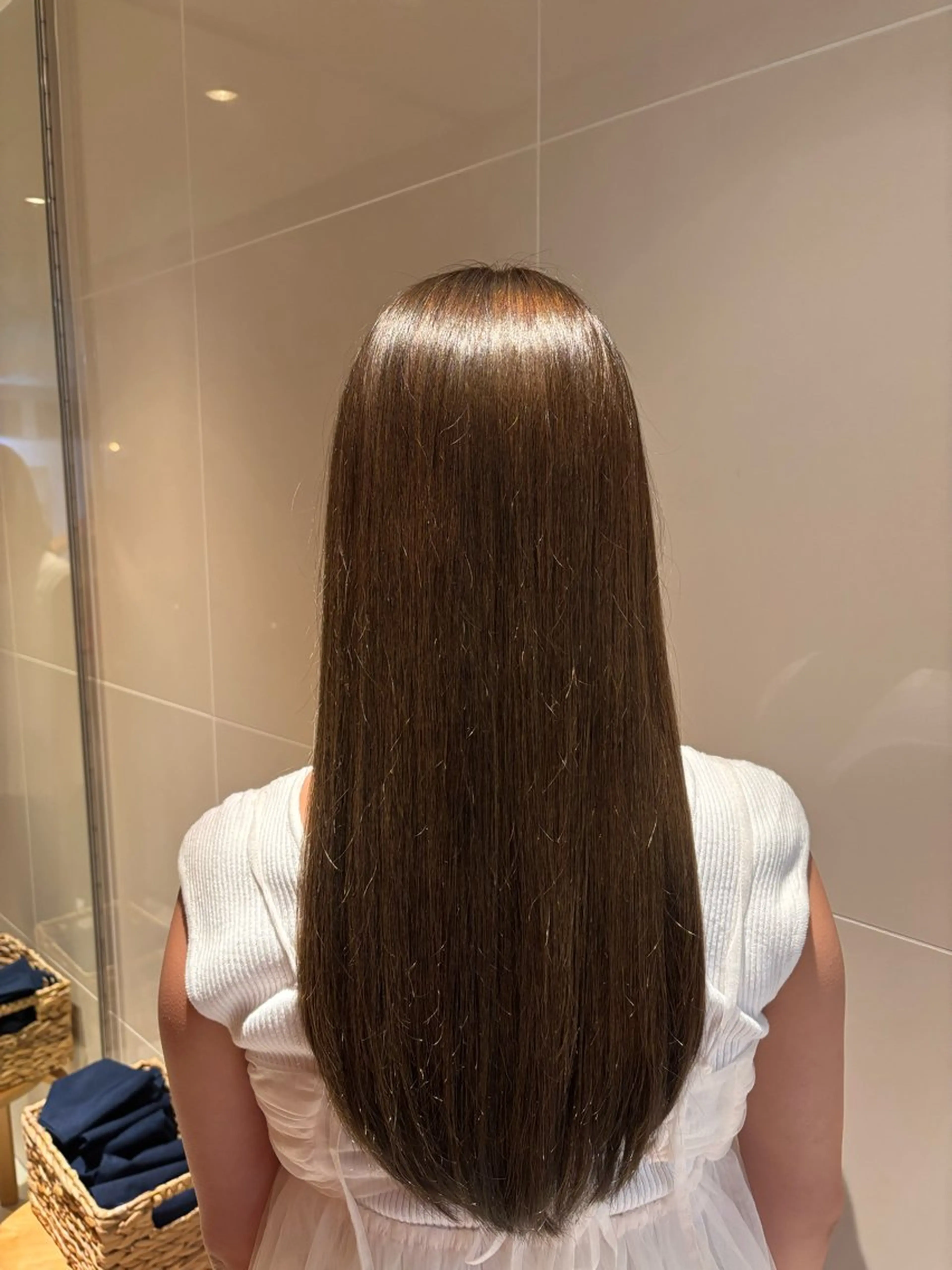 カラー 縮毛矯正 モデル募集中 ✨根本果乃羽のヘアスタイル