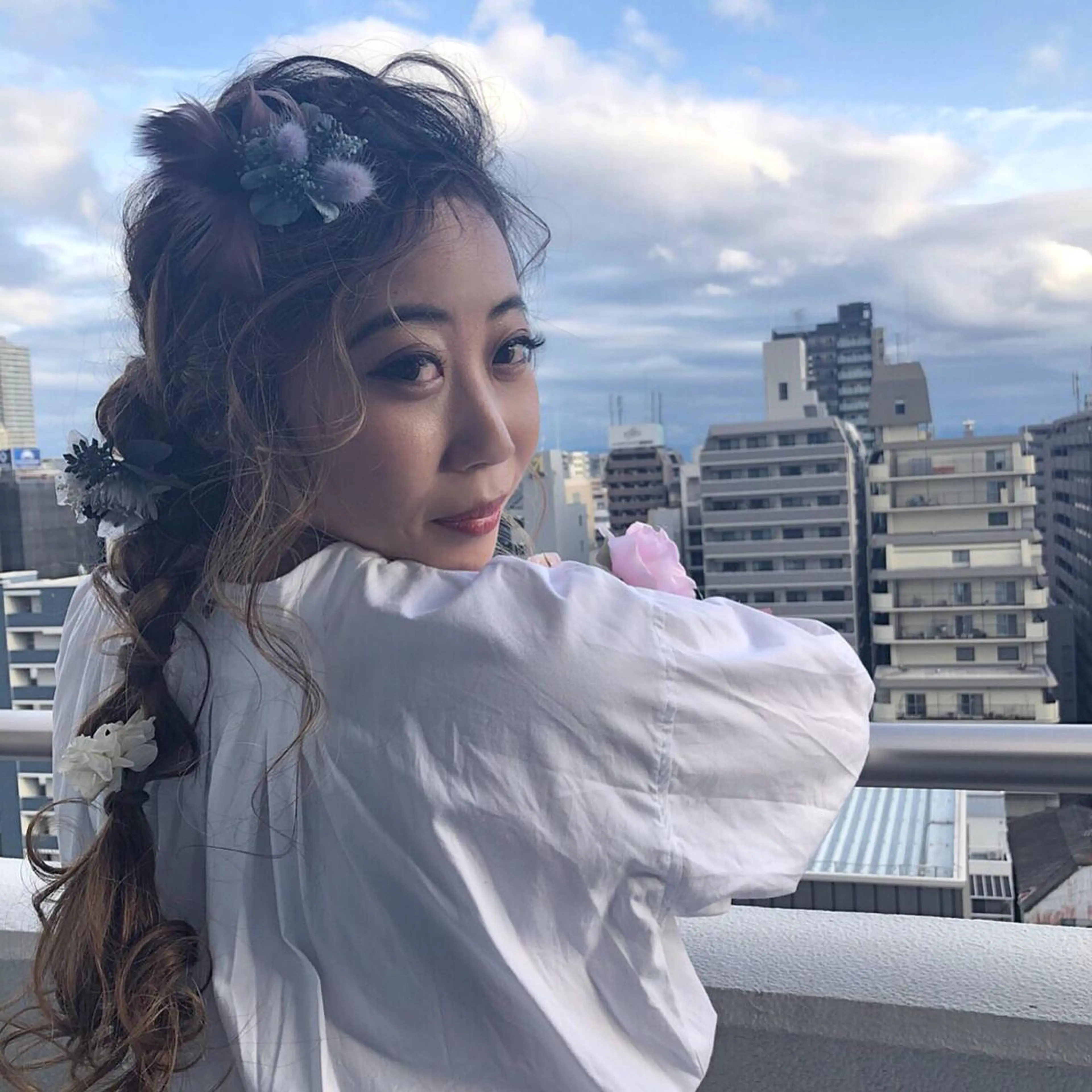 ロング ヘアアレンジ ORIKA 美容室のヘアスタイル
