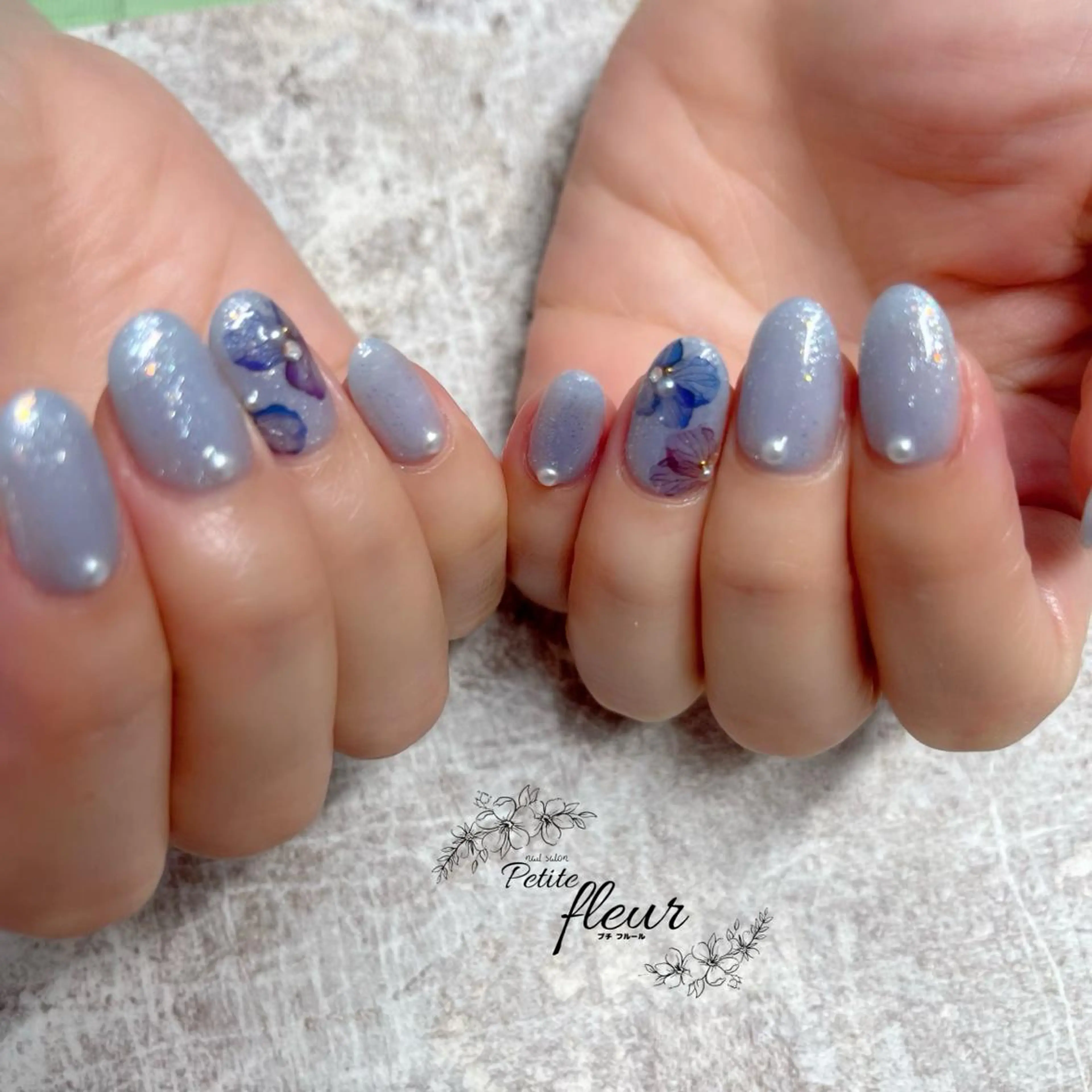 ネイル ❁⃘*。Petite fleur❁⃘*りさのネイルデザイン