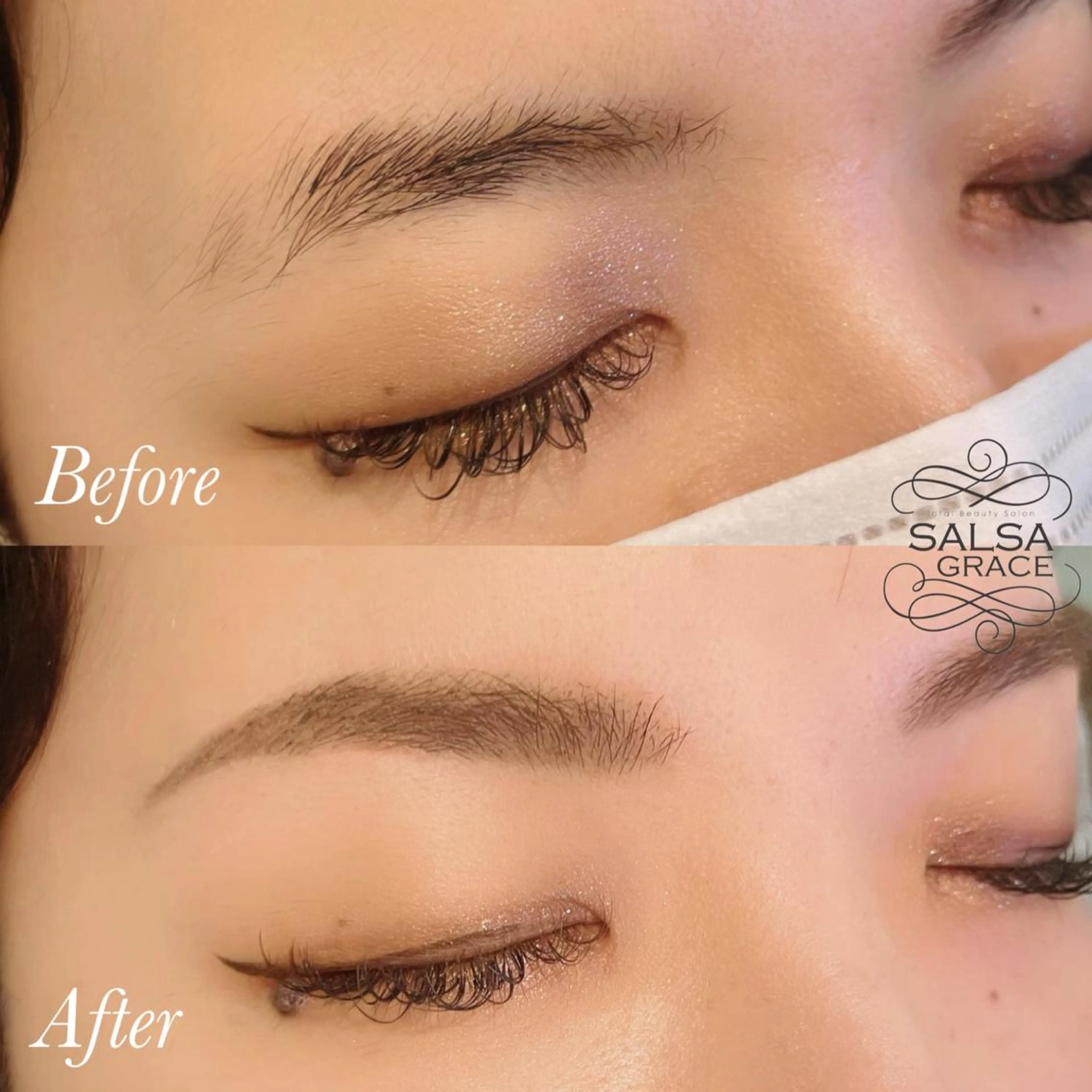 アイブロウスタイリングの写真
