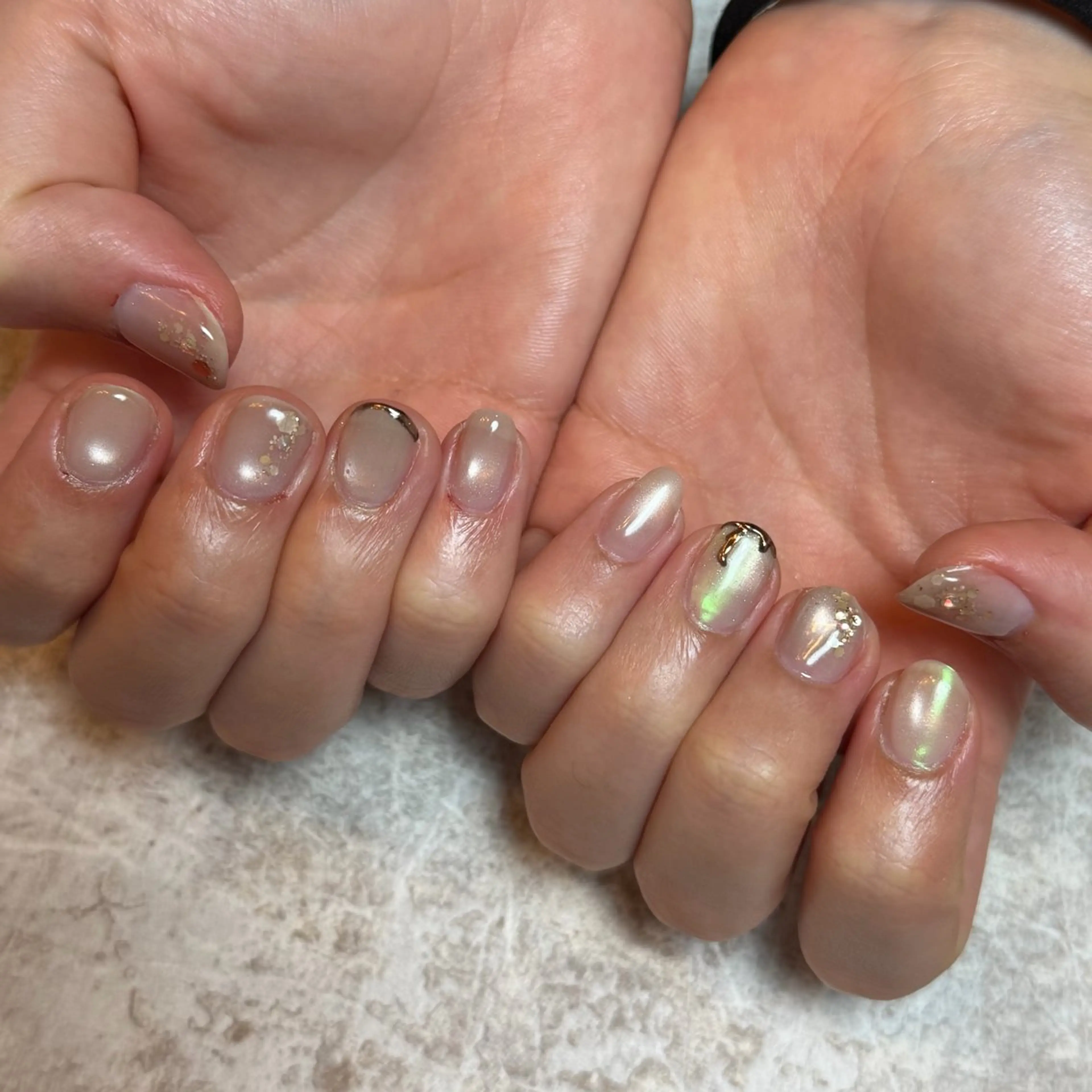 ネイル 自由が丘サロン あやめ💅のネイルデザイン