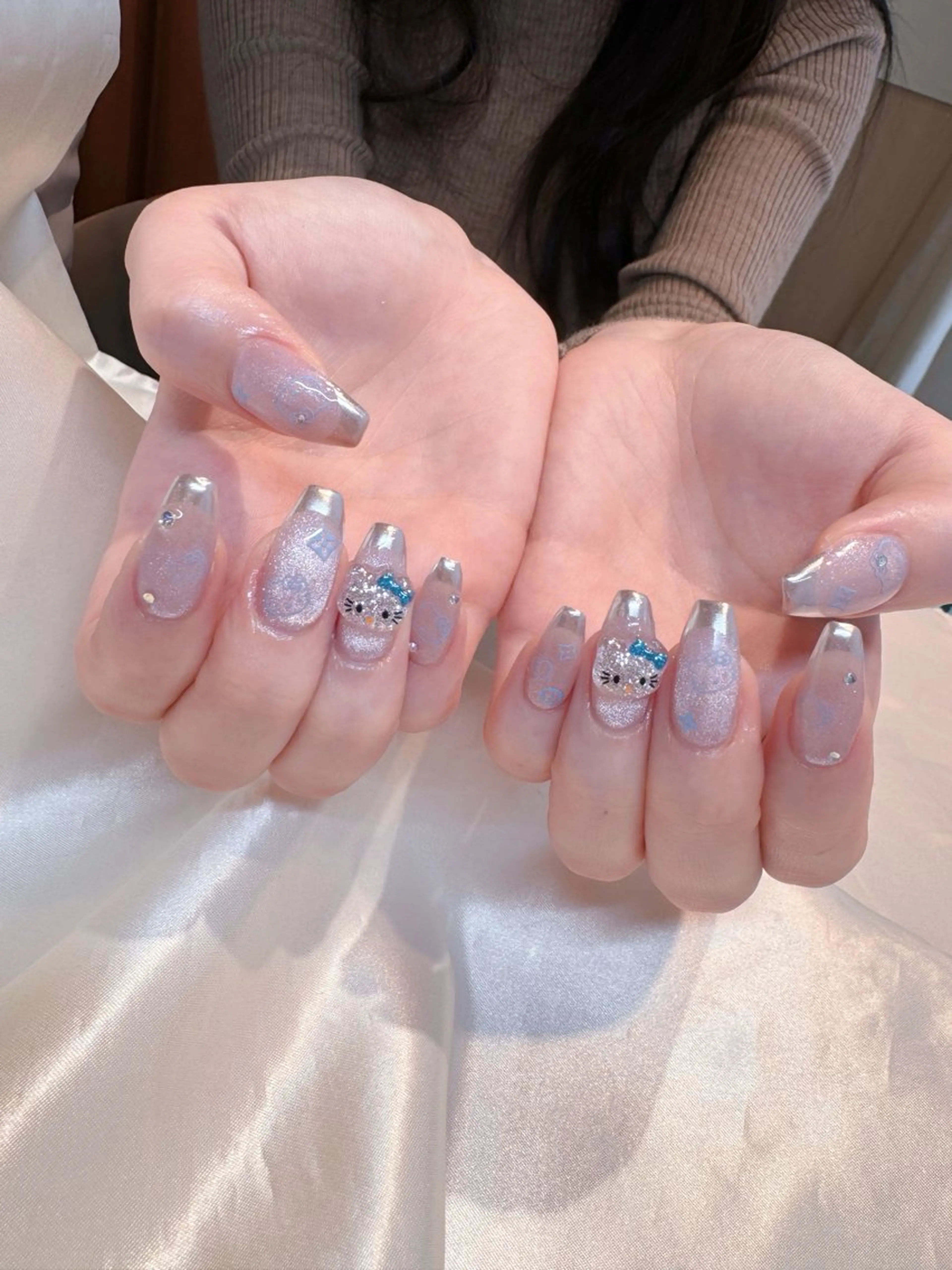 ネイル ハンドネイル 𝐘𝐔𝐊𝐈 💖のネイルデザイン