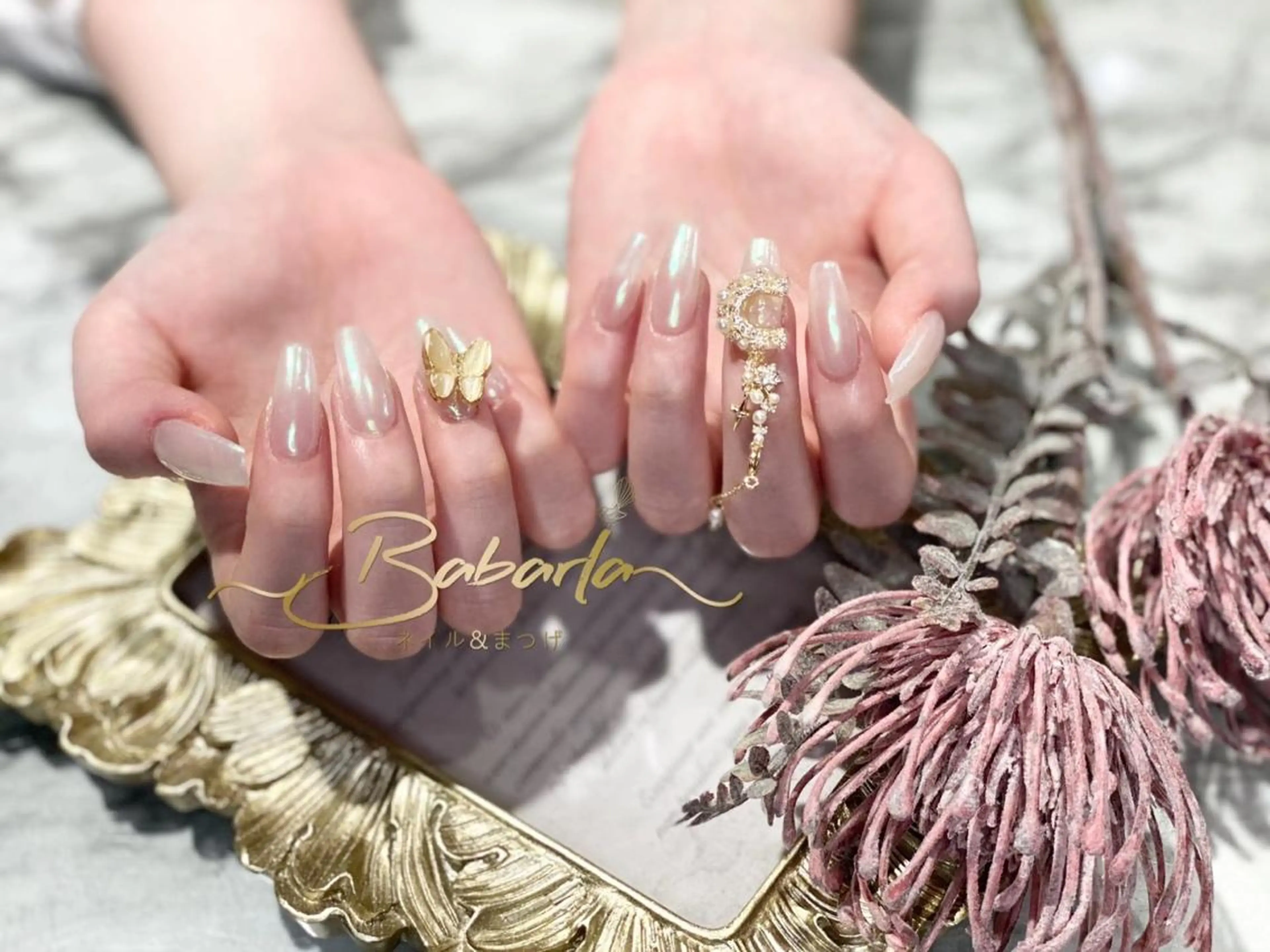 ネイル クリアネイル Babarla nailのネイルデザイン