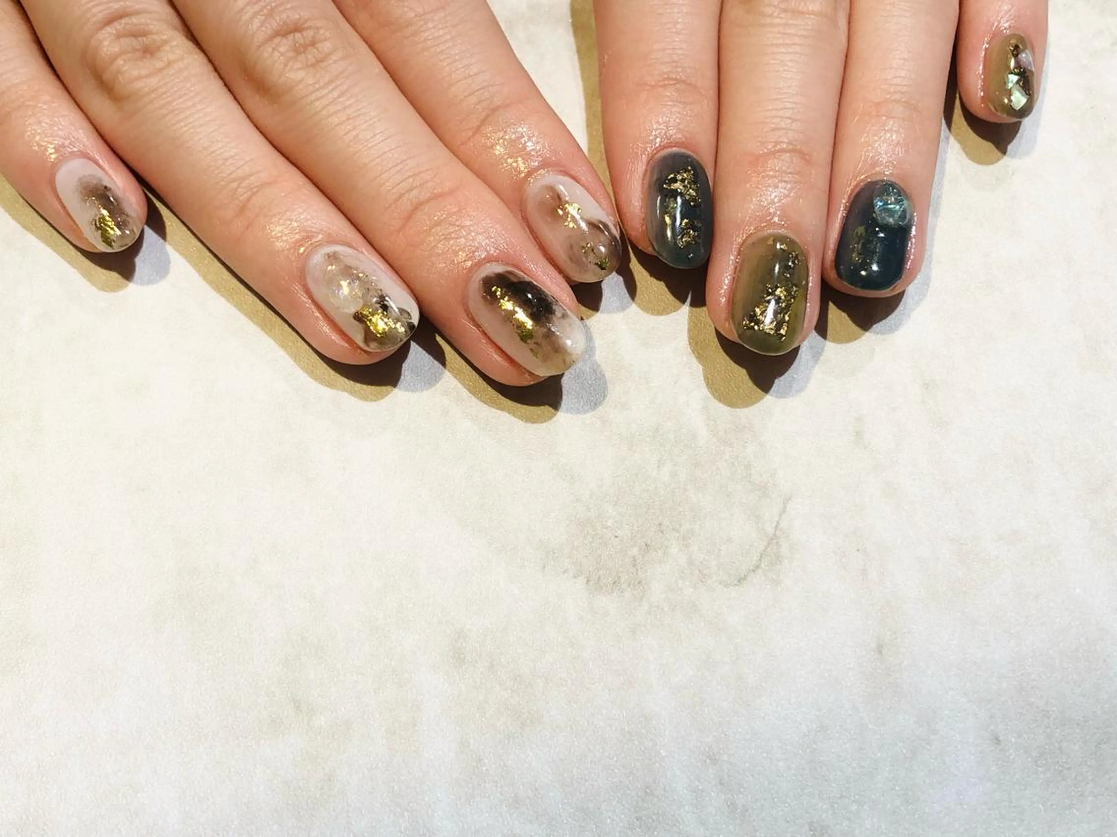 ネイル 舞田 苑香のネイルデザイン