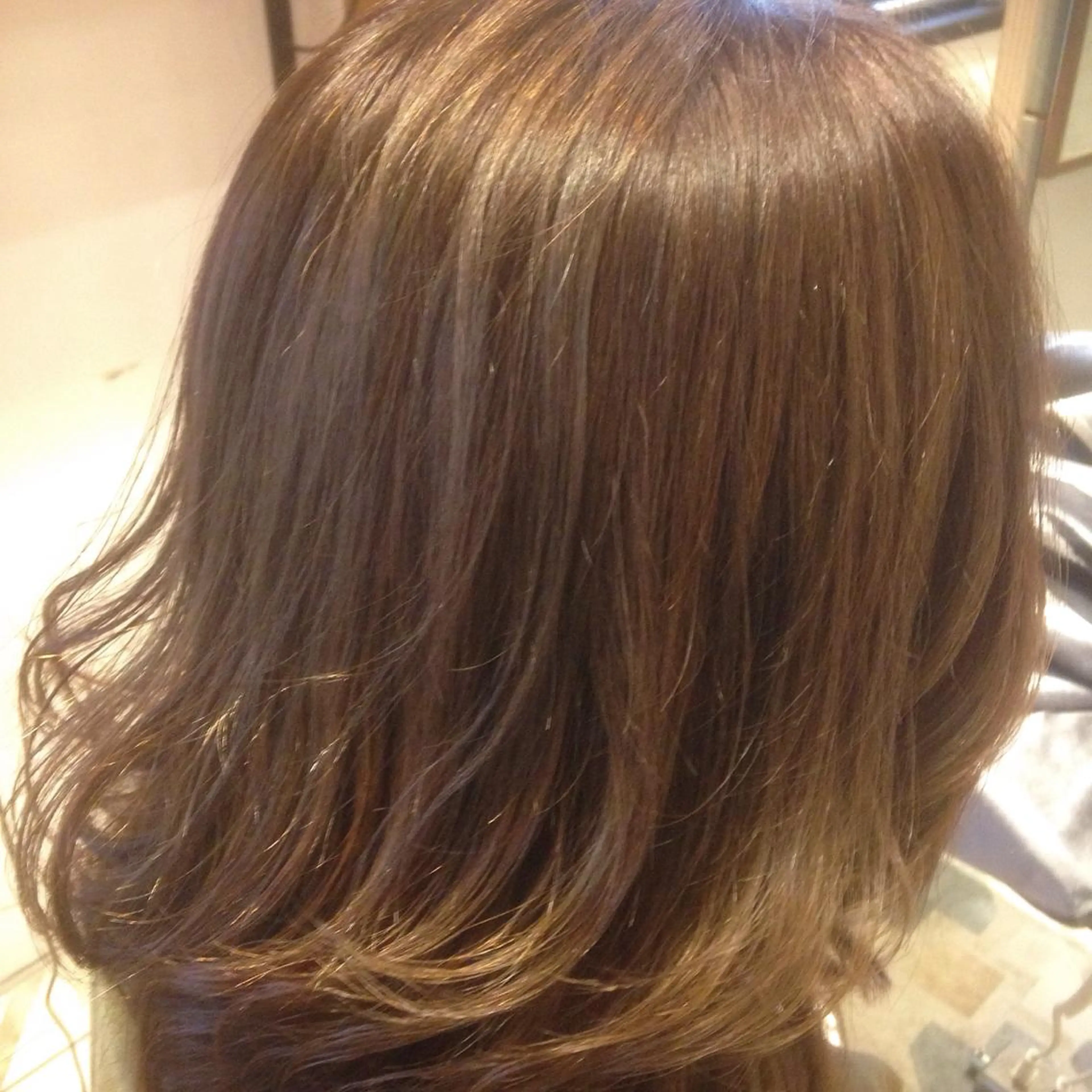 ミディアム カラー ヘアアレンジ グラデーションカラー ハイライトカラー ハイライト yeope所属・ハイトーンカラー ブリーチ専門・天神のヘアスタイル